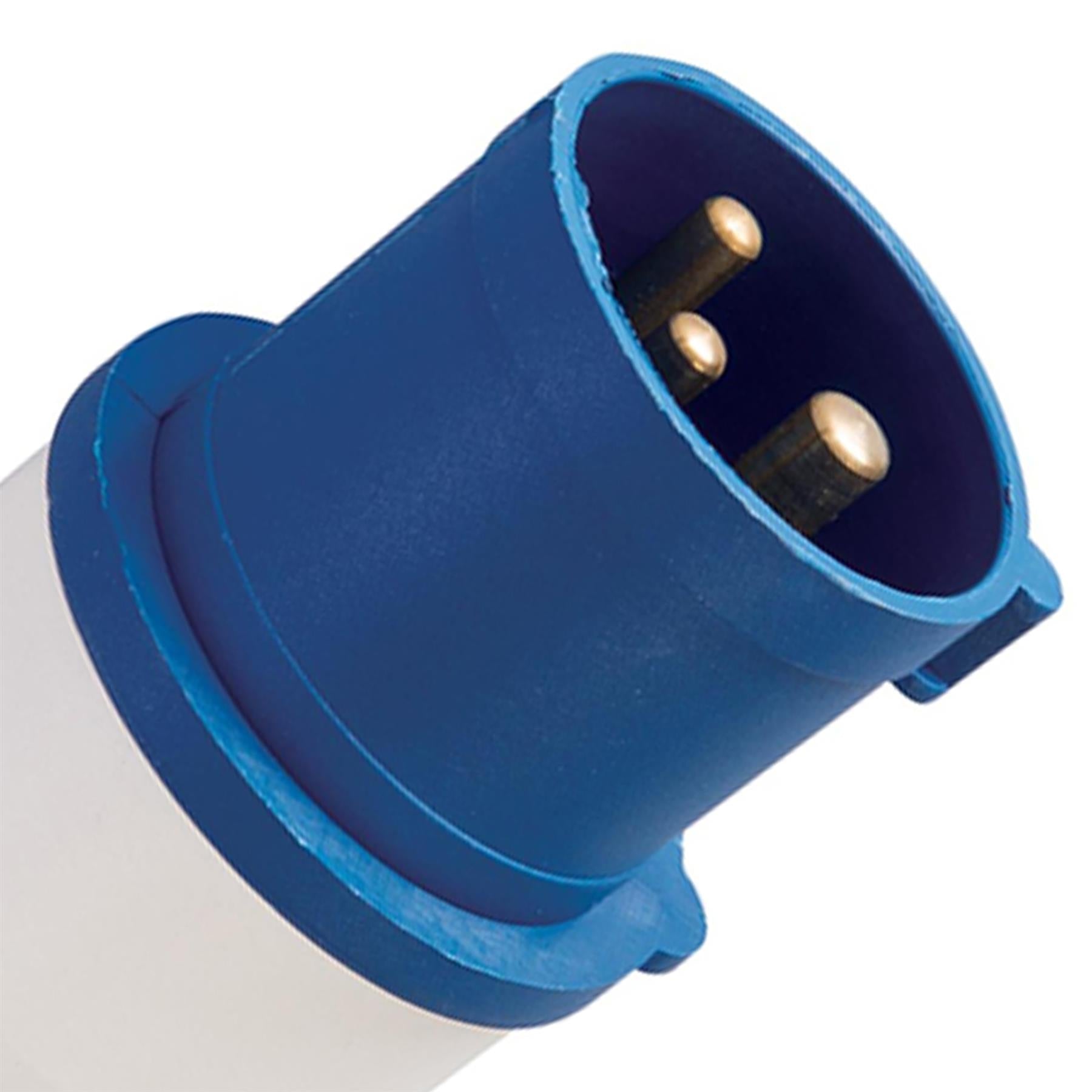 10 x 16 Amp PCE IP44 Black Ceeform Male Plug Connector 16A Stage Theatre