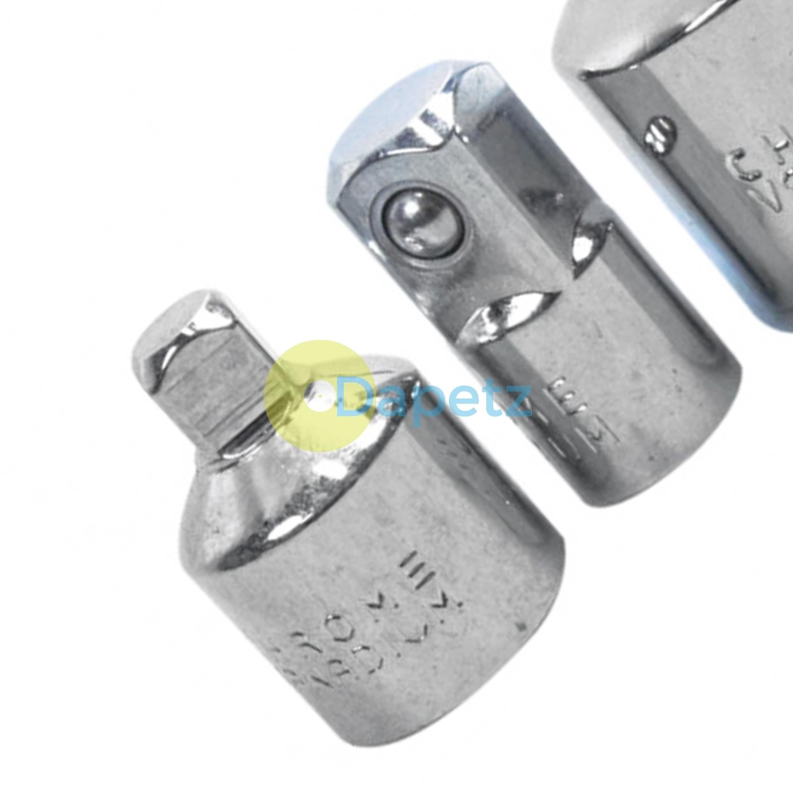 BlueSpot 4pce Socket Reducer Adaptor Set, Converter Set 1/4" - 3/8" - 1/2"