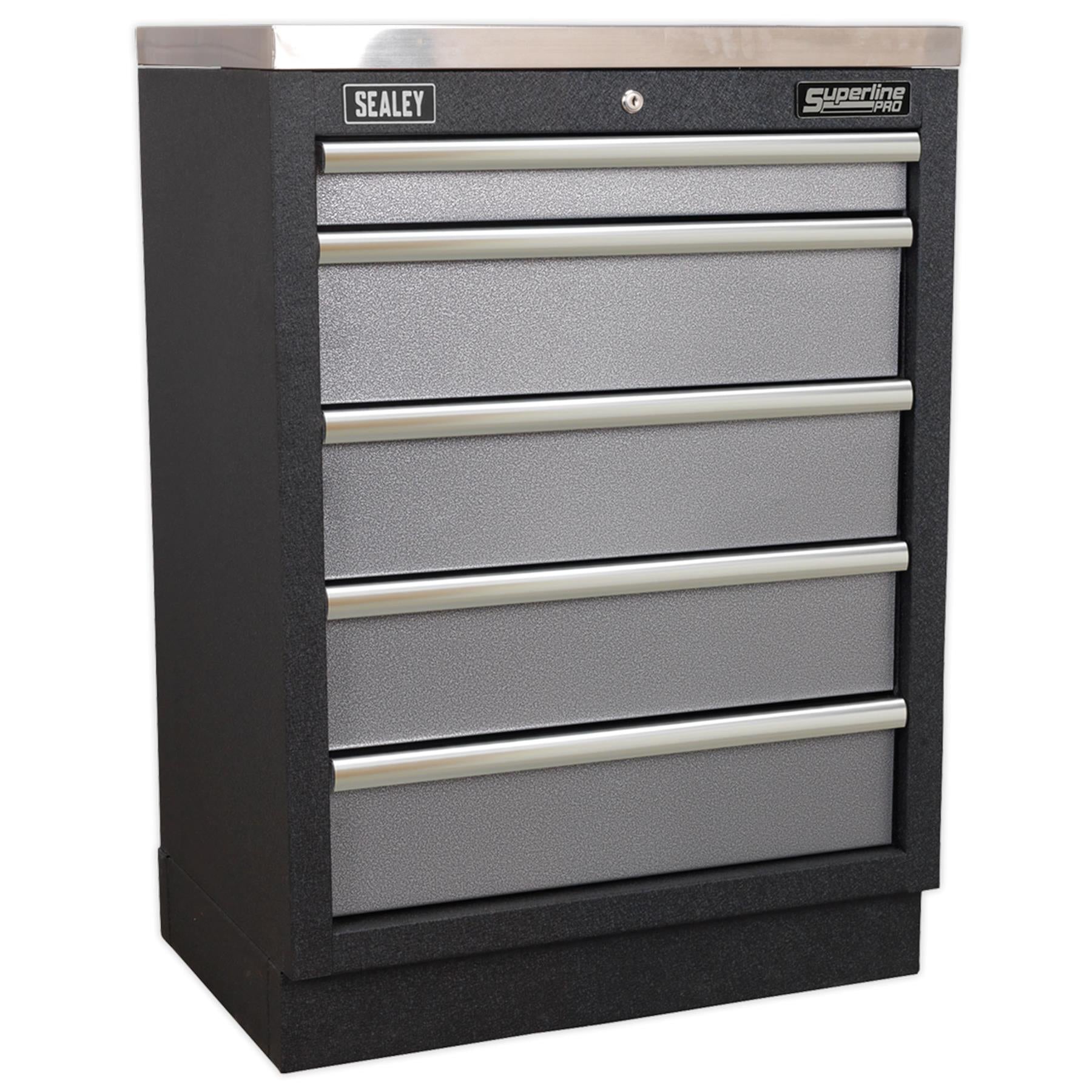 Sealey Superline Pro 2.0m Storage System - Stainless Worktop