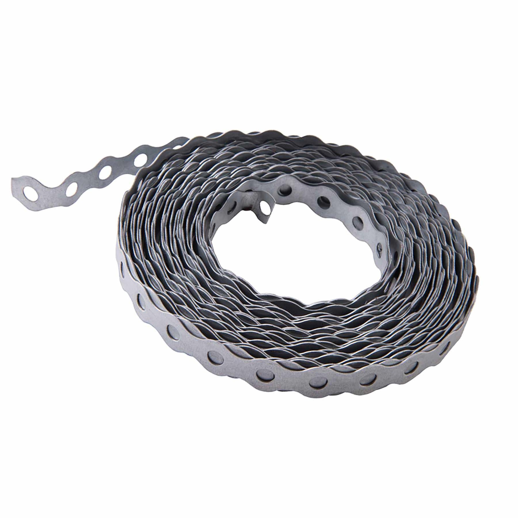 Galvanised Fixing Band Easy Twist Or Bent For Securing Supporting 12mm X 10M