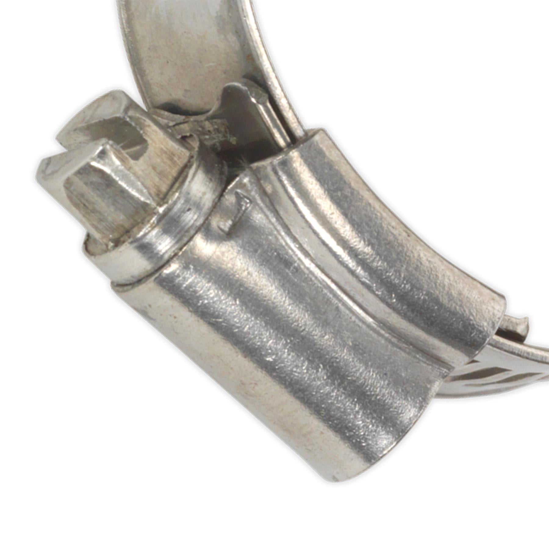 Sealey Hose Clip Stainless Steel 25-38mm Pack of 10