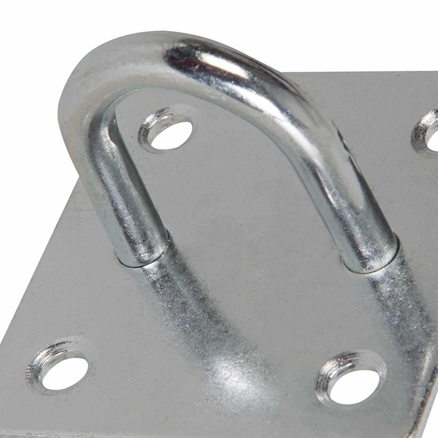 Galvanised Chain Zinc Plate & Staple 50 X 50mm Corrosion Resistant Weatherproof