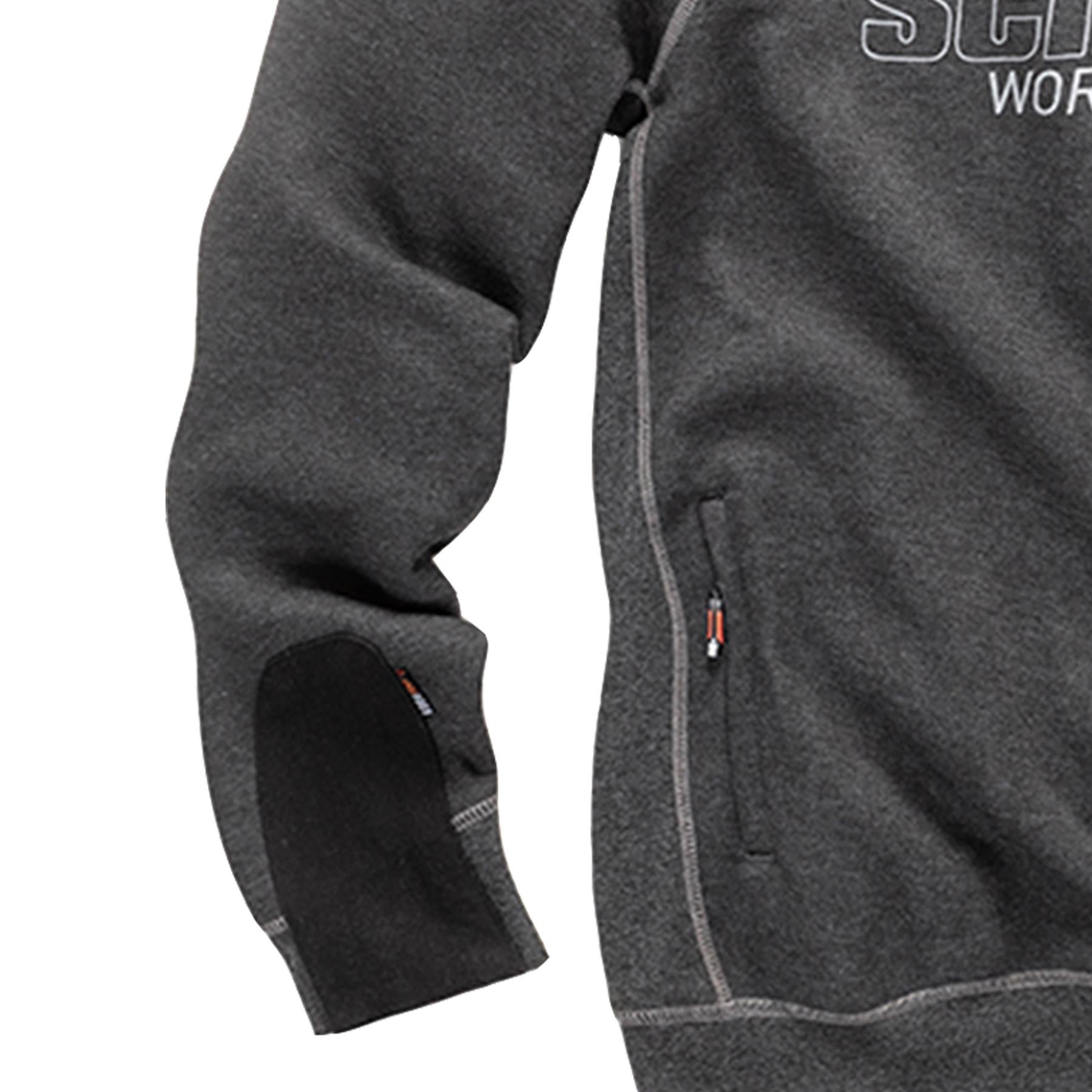 Scruffs Trade Hoodie Graphite L Zipped Pockets
