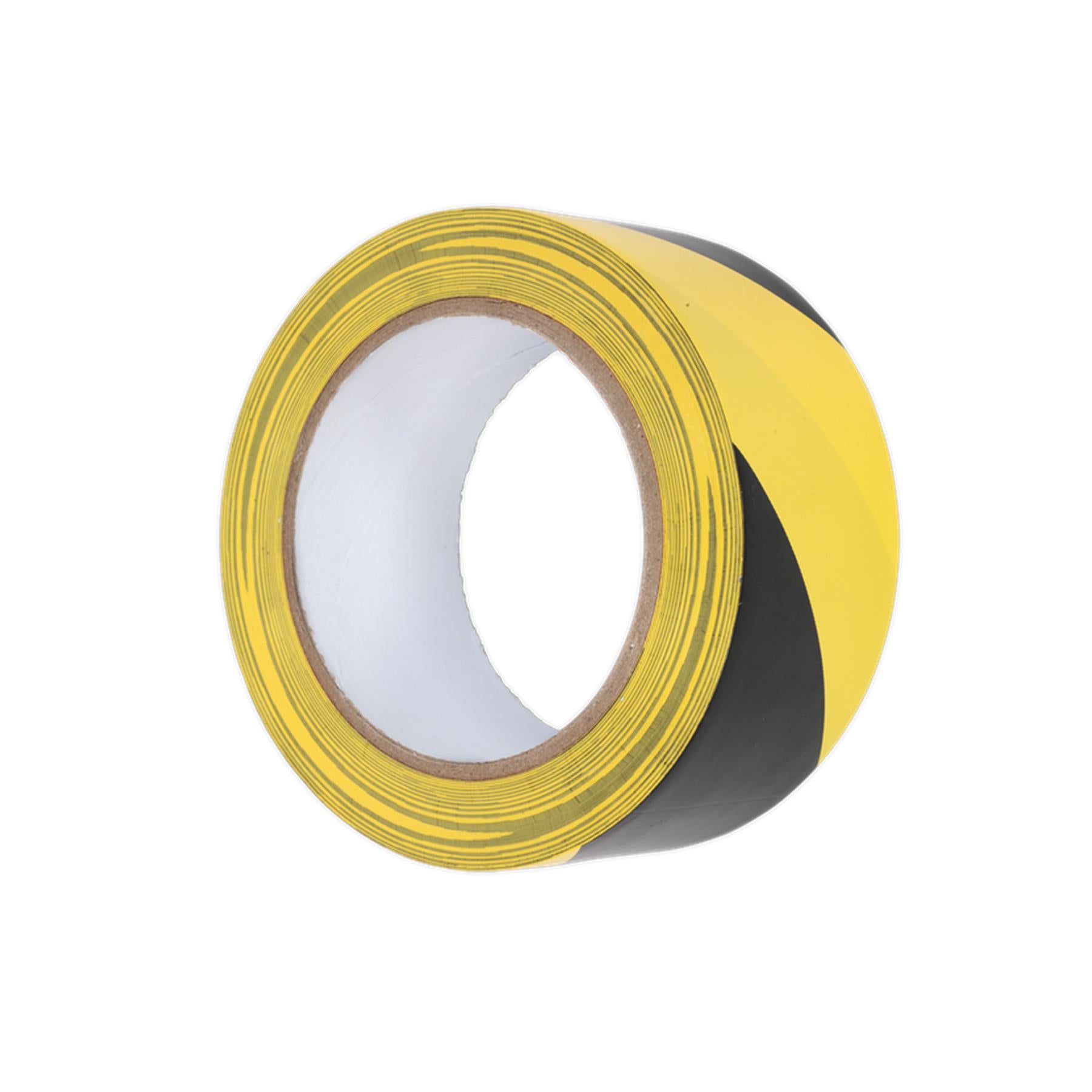 Sealey Hazard Warning Tape 50mm x 33m Black/Yellow