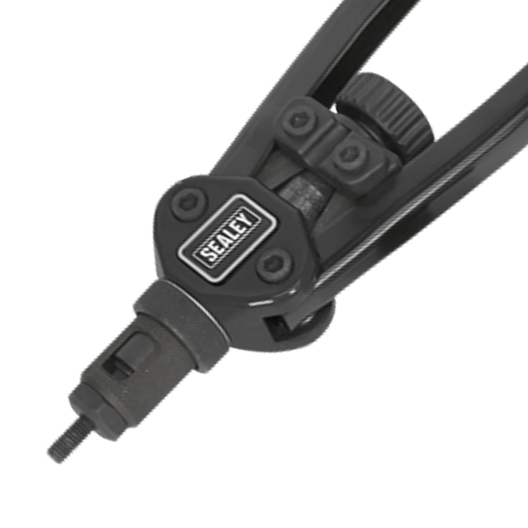Sealey Short-Arm Threaded Nut Riveter Hand Riveters Gun/Tool AK3984
