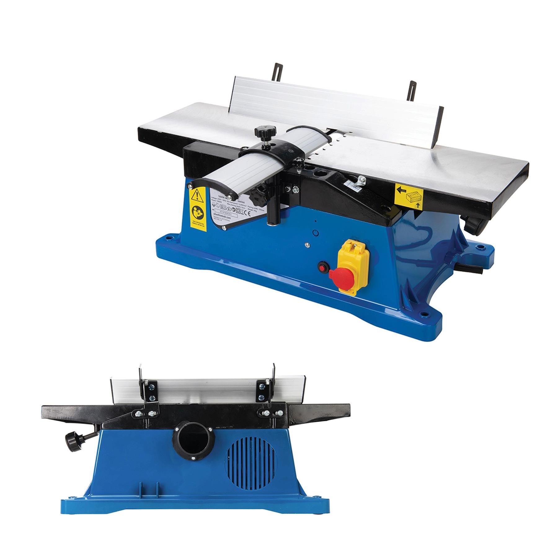 Heavy Duty 1800W Bench Planer 150mm Woodwork Joinery Workshop High Quality