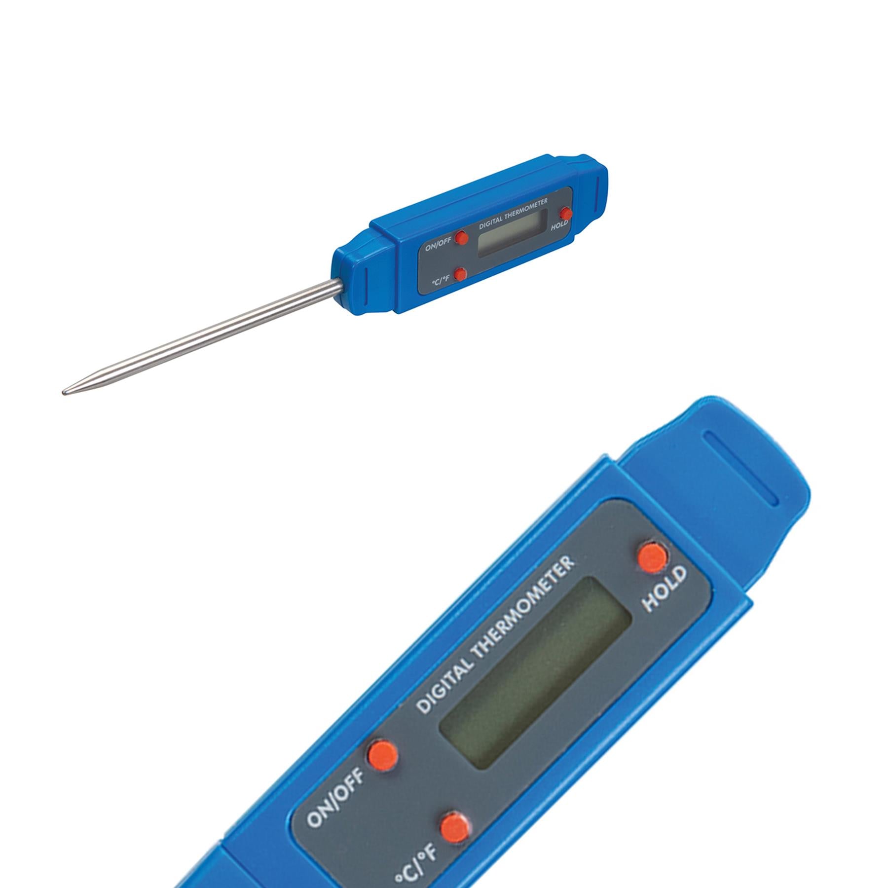 Digital Thermometer Pocket Probe Size Temp Gauge -40C To 250C Temperature