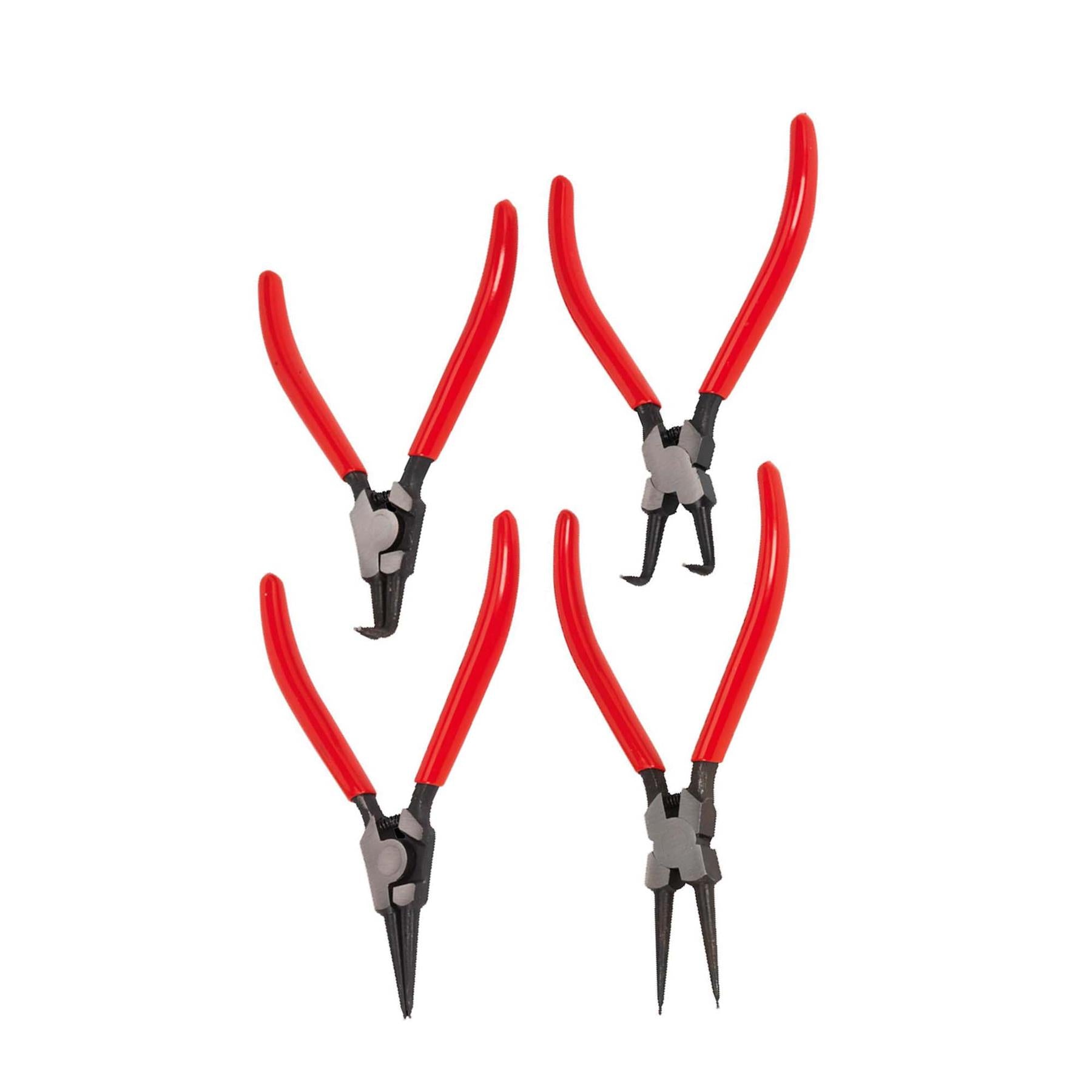 Sealey Circlip Pliers Set 4pc 180mm