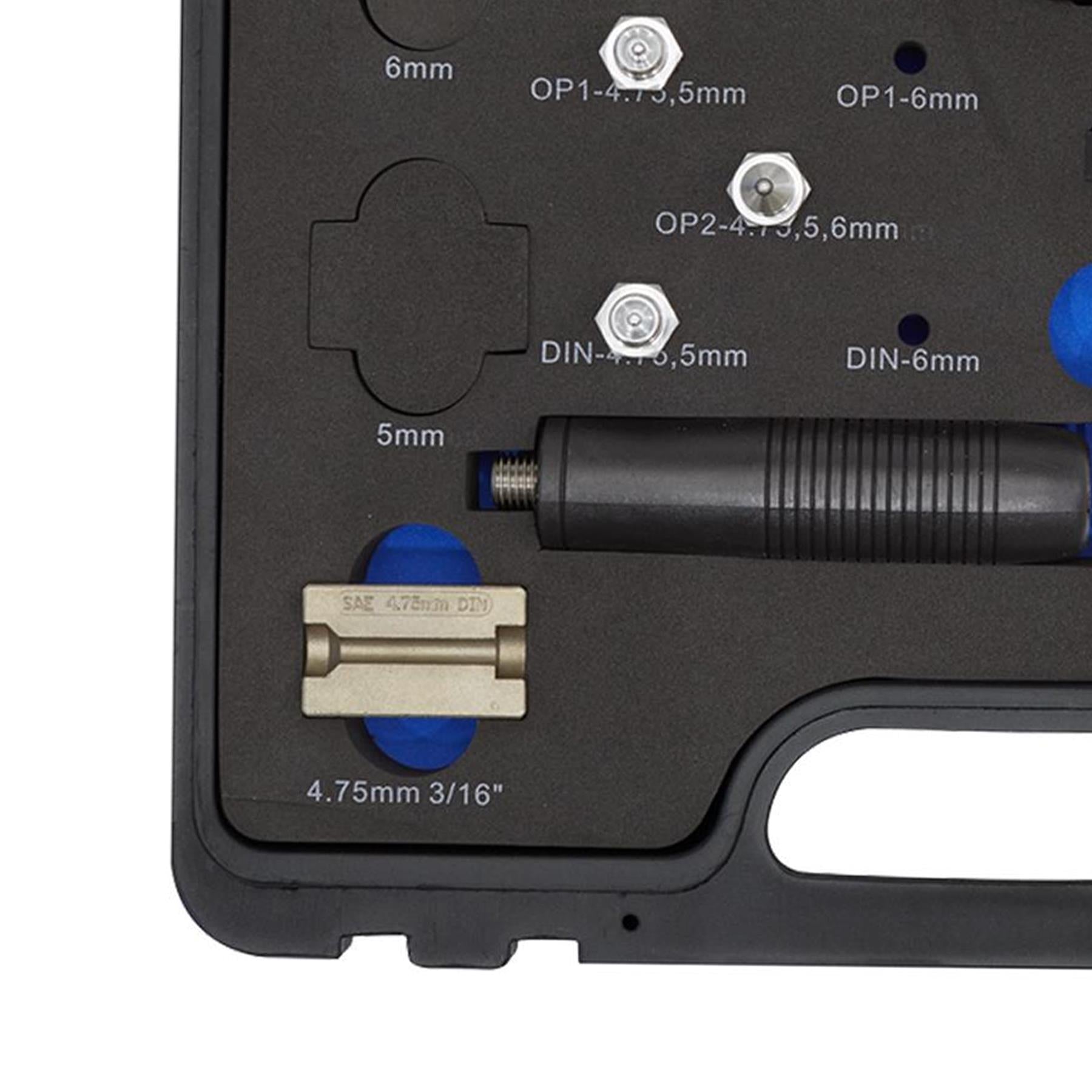 Sealey On-Vehicle Hydraulic Brake Pipe Flaring Tool Set Storage Case