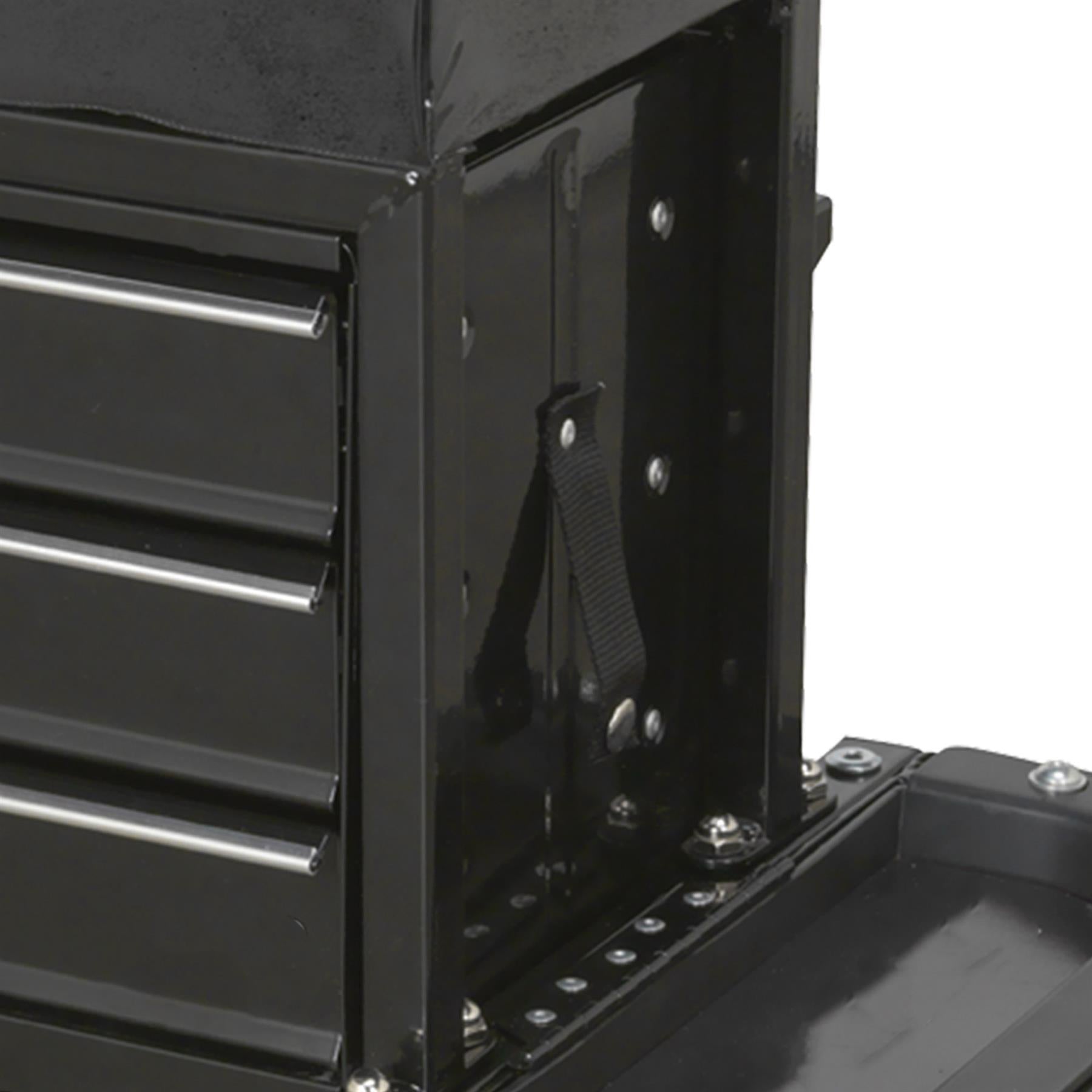 Sealey Mechanic's Utility Seat & Toolbox - Black