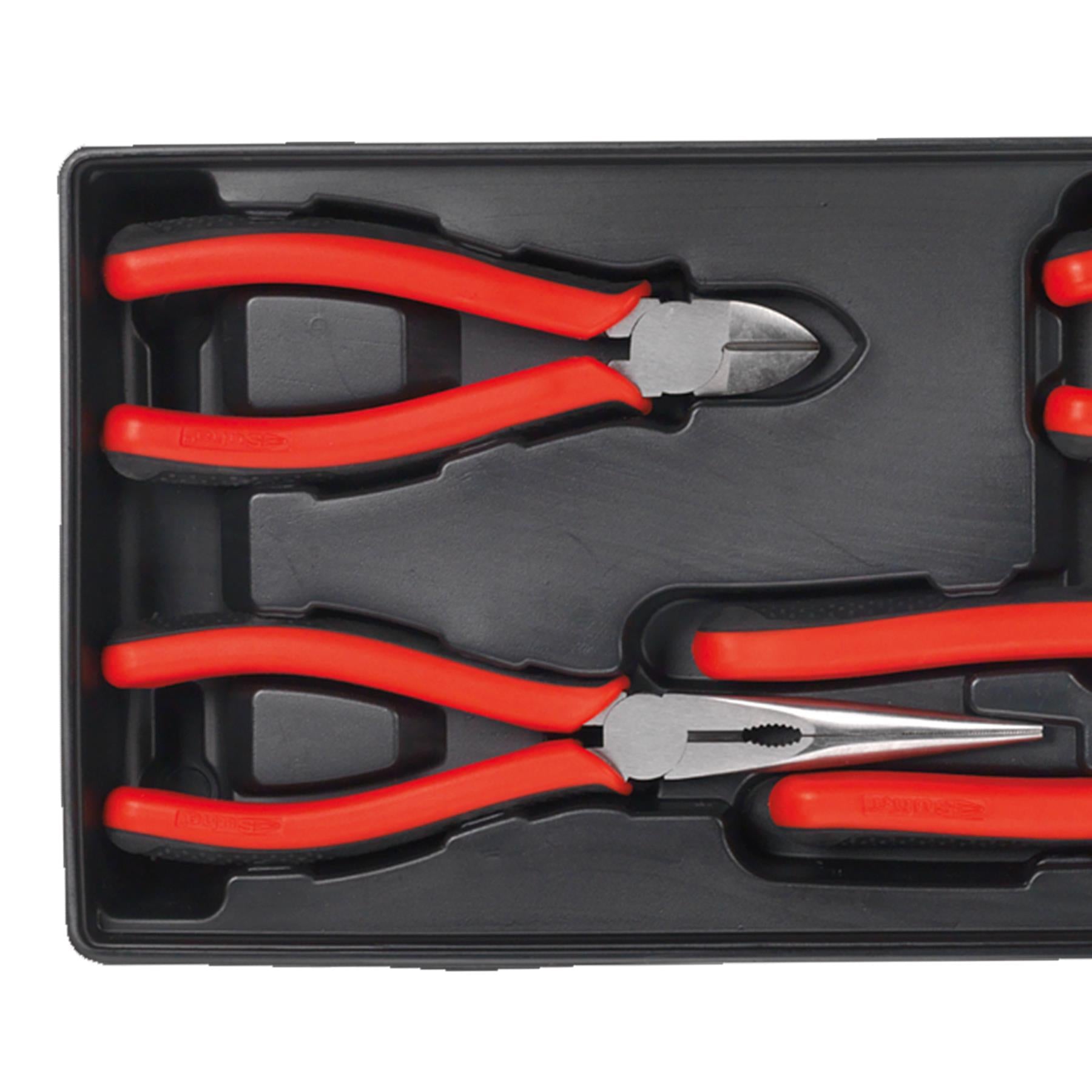 Tool Tray with Pliers Set 4pc Tool Tray with Pliers Set 4pc, With Lifetime Guarantee Sealey