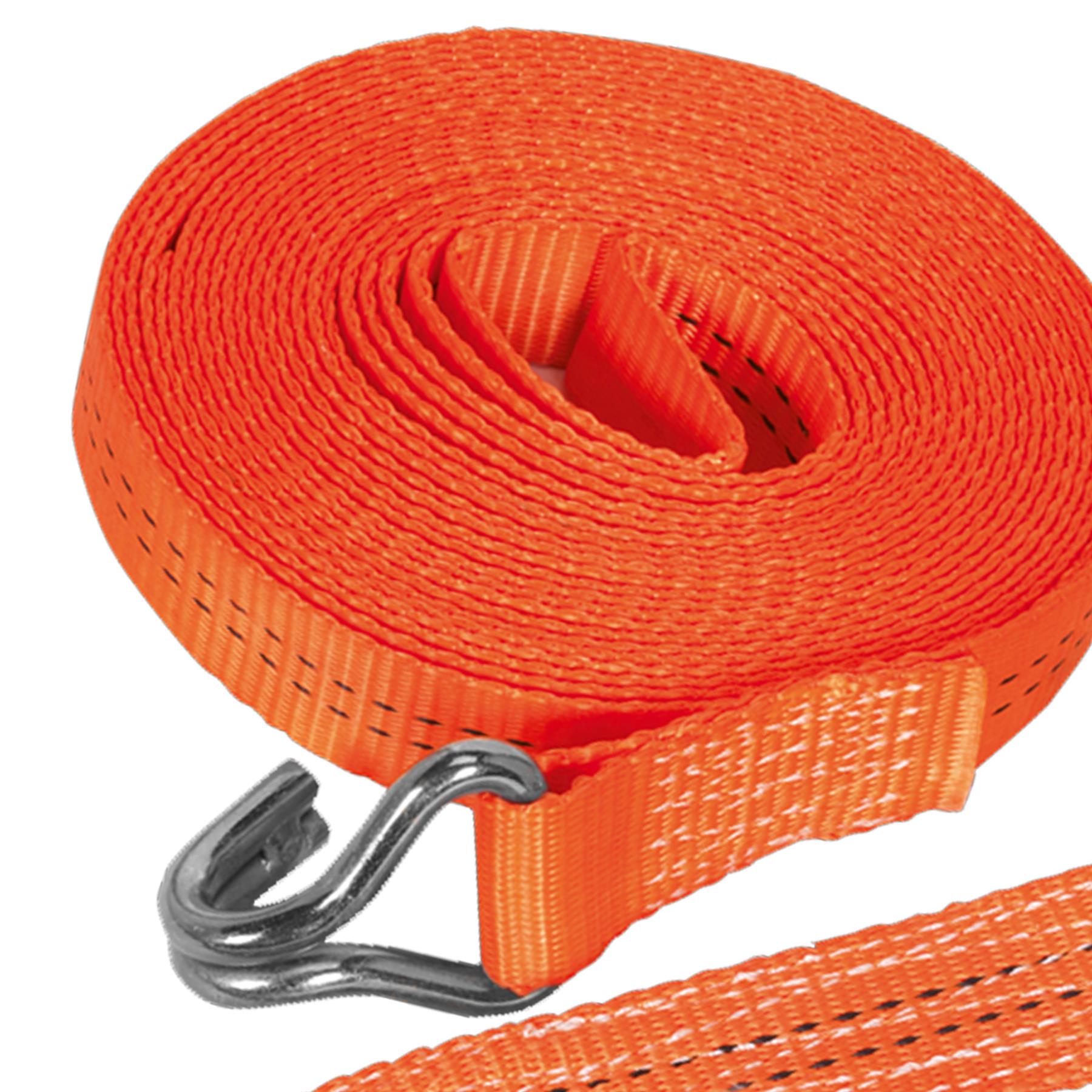 Sealey Ratchet Tie Down 35mm x 8m Poly Web 2000kg Load Test