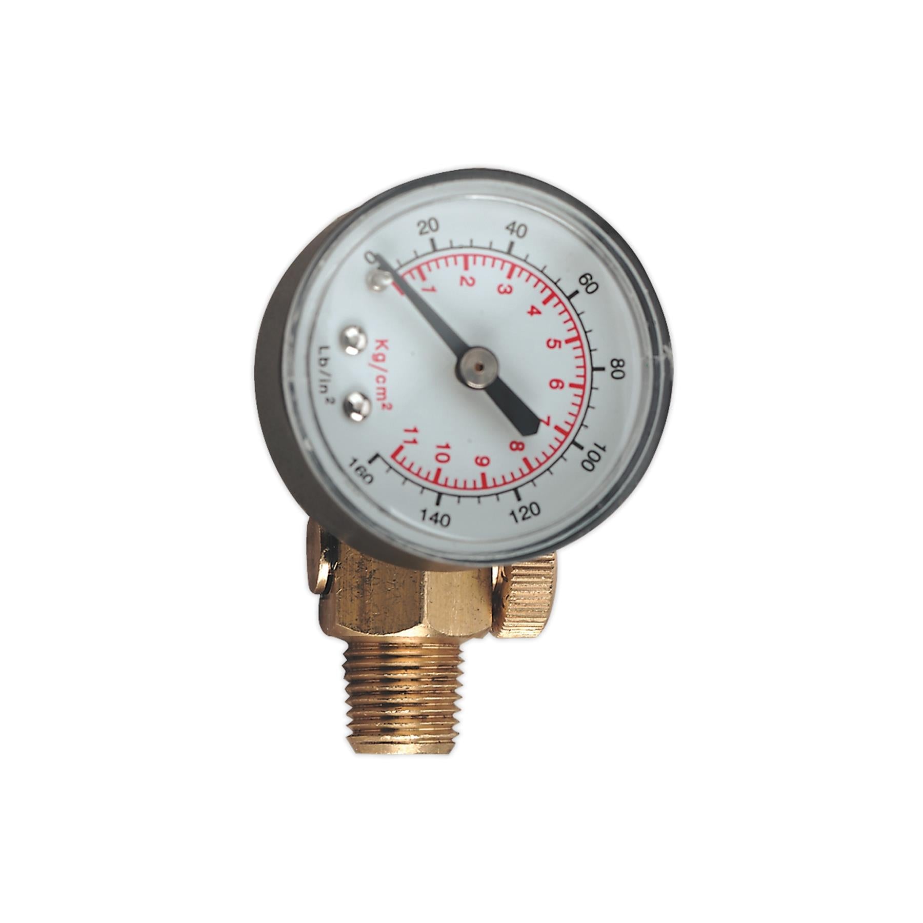 Sealey On-Gun Regulator with Gauge