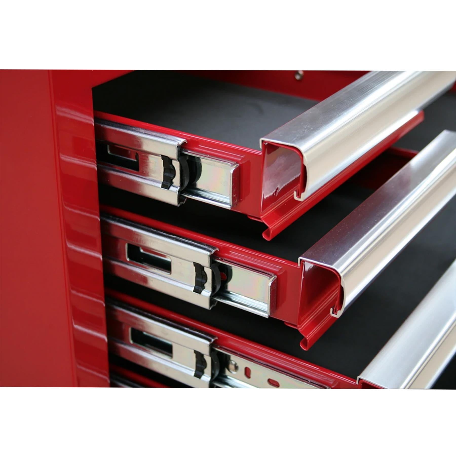 Sealey Topchest 14 Drawer with Ball Bearing Slides Heavy-Duty - Red