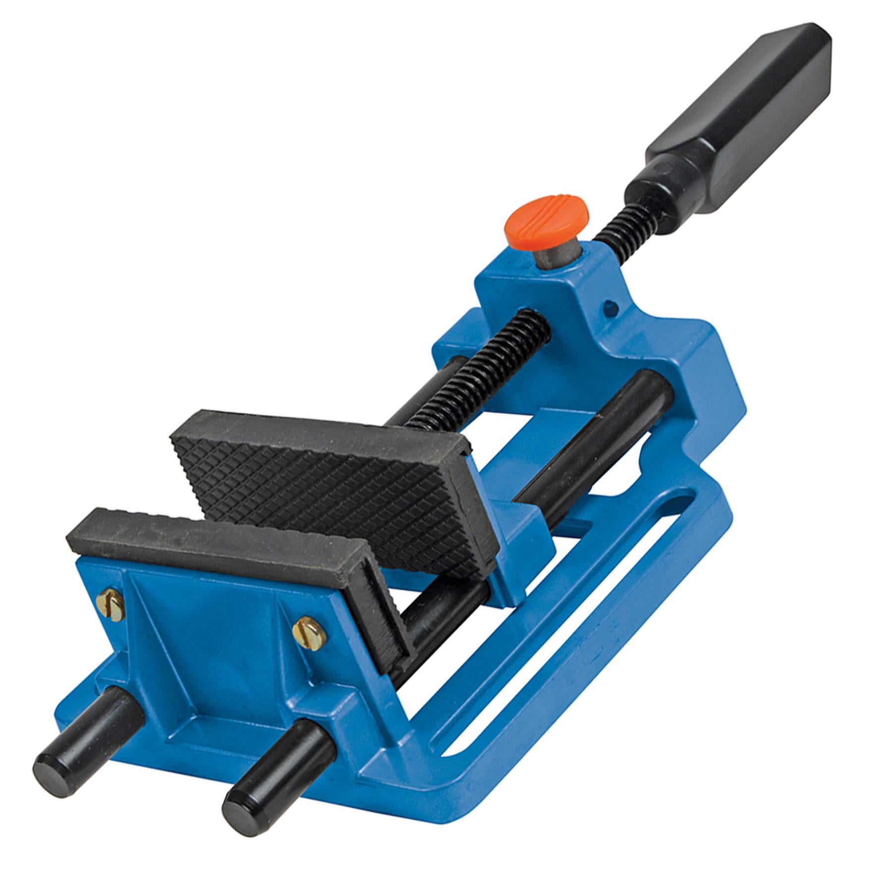 Quick Release Drill Vice 100mm For Drill Stand Or Work Bench Strong Aluminium