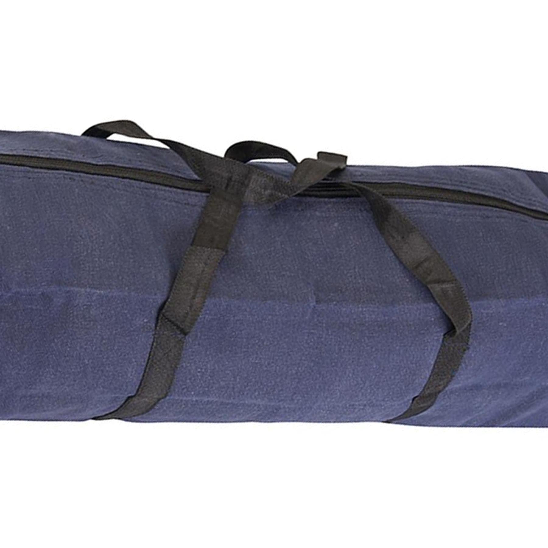 Heavy Duty Cotton Canvas Tool Bag Strong Handles Zip 3 Sizes 760mm