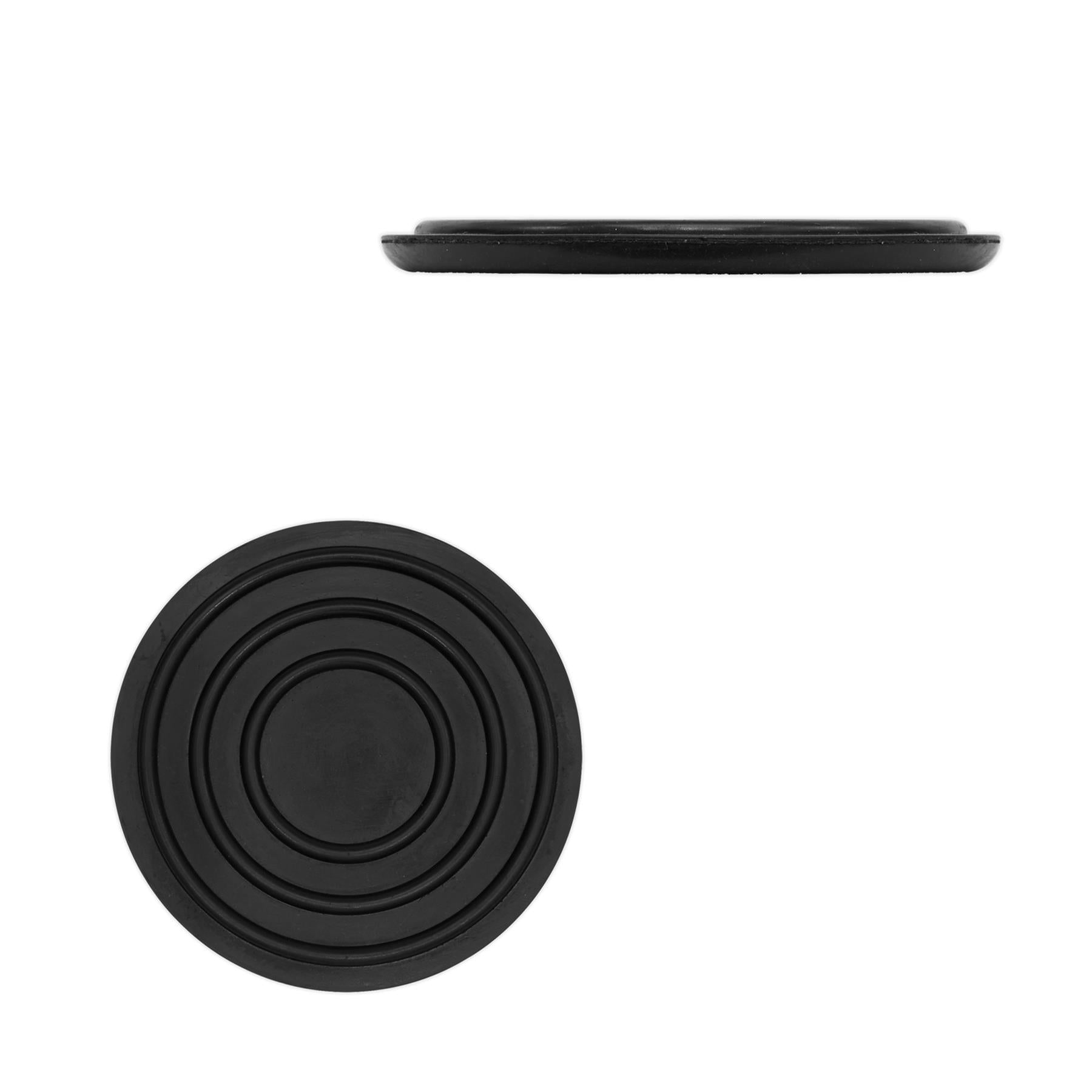 Sealey Safety Rubber Jack Pad - Type B Fits Inside The Jack Saddle