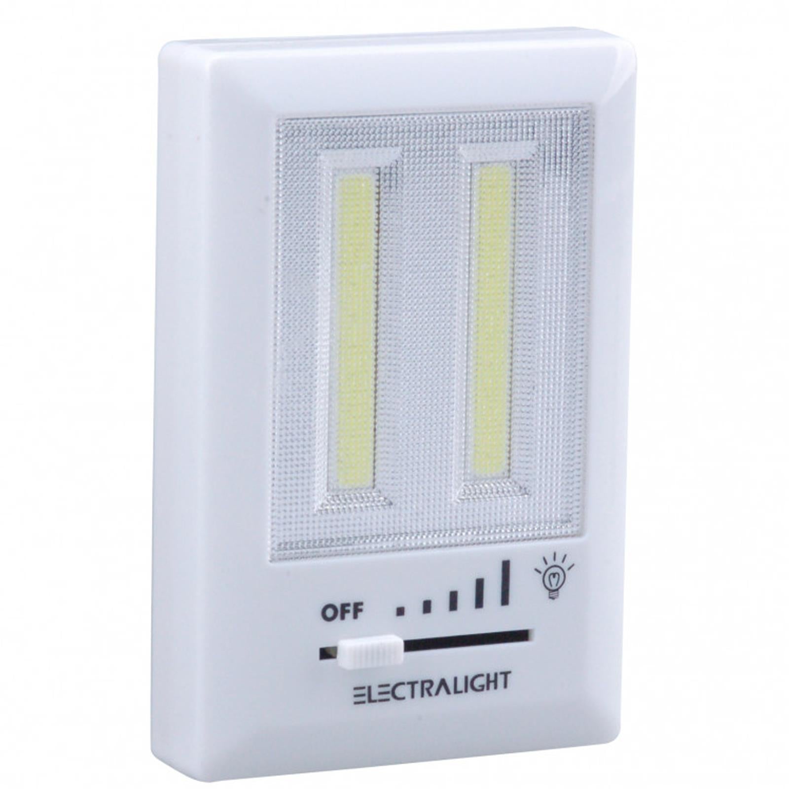 BlueSpot Electralight Wall Dimmer Light (180 Lumens) For Bathrooms Cupboards With Batteries