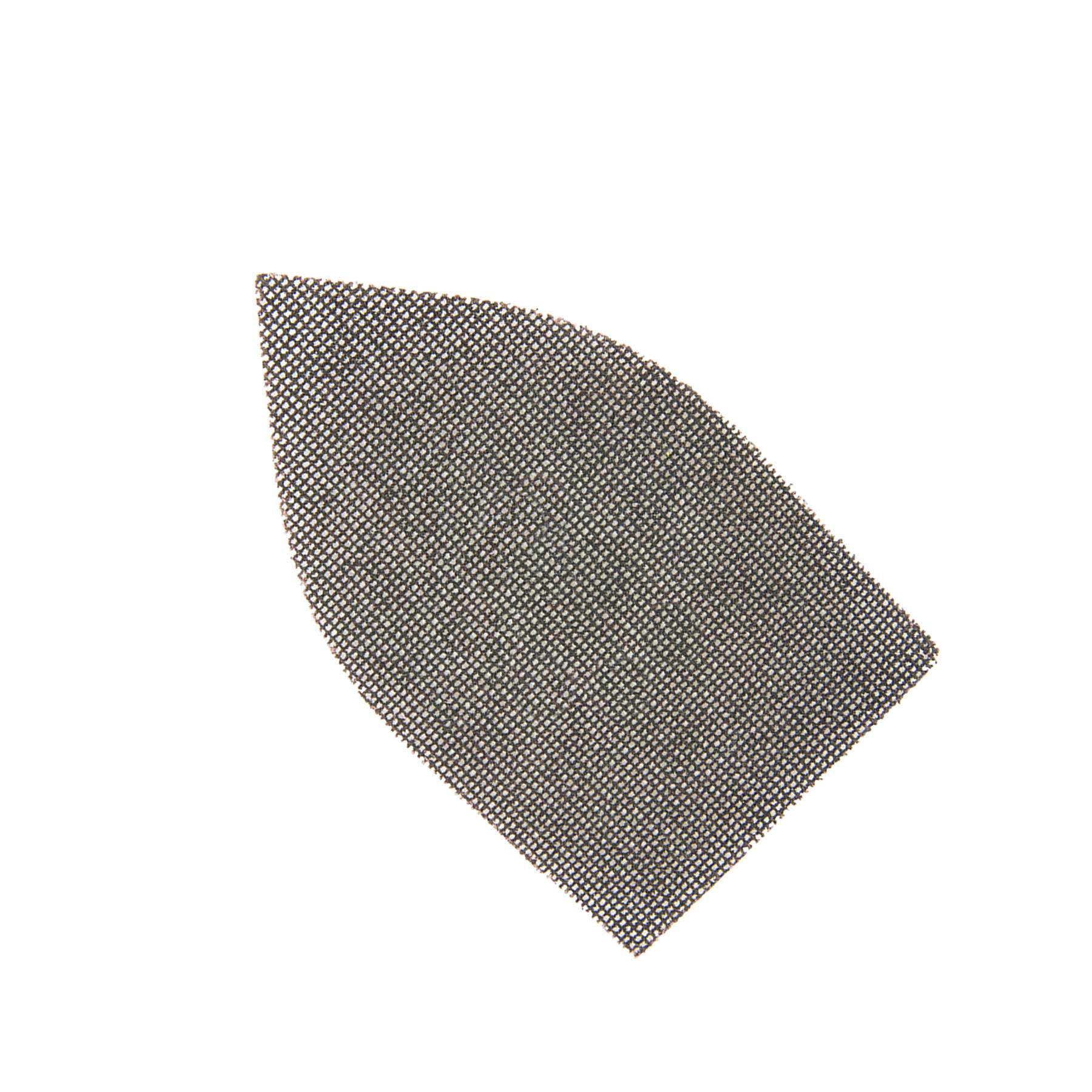 Hook & Loop Mesh Triangle Sheets 175mm X 105mm 10Pk 40 Grit Washable For Re-Use