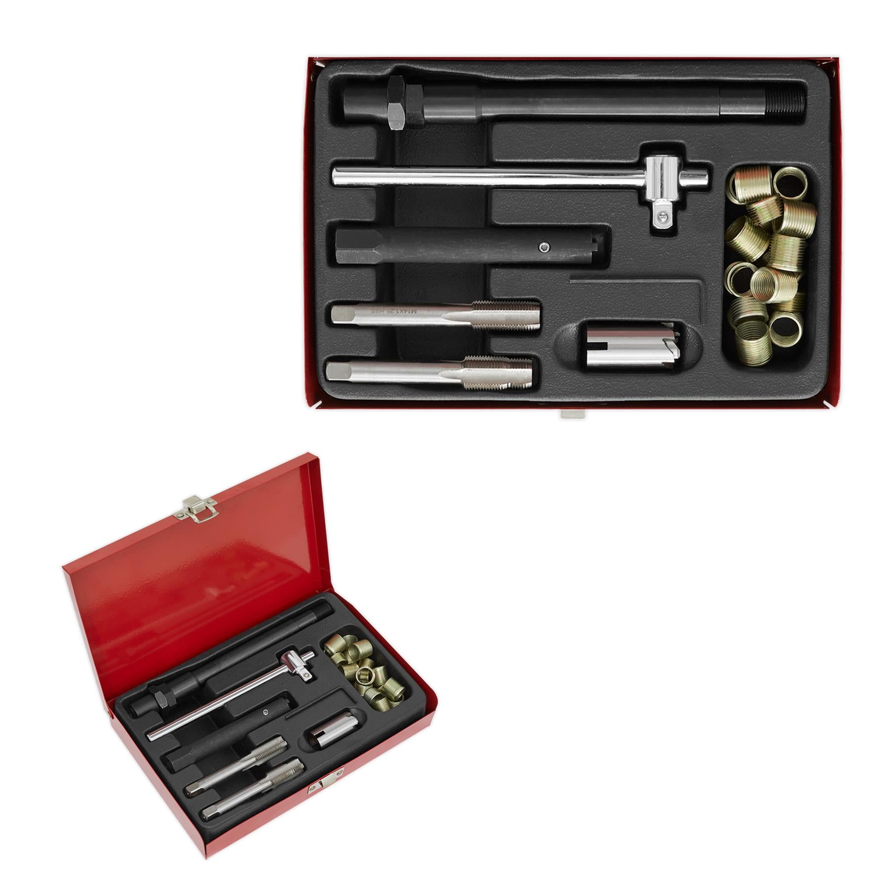 Sealey Spark Plug Thread Repair Kit Comprehensive & Time-Saving