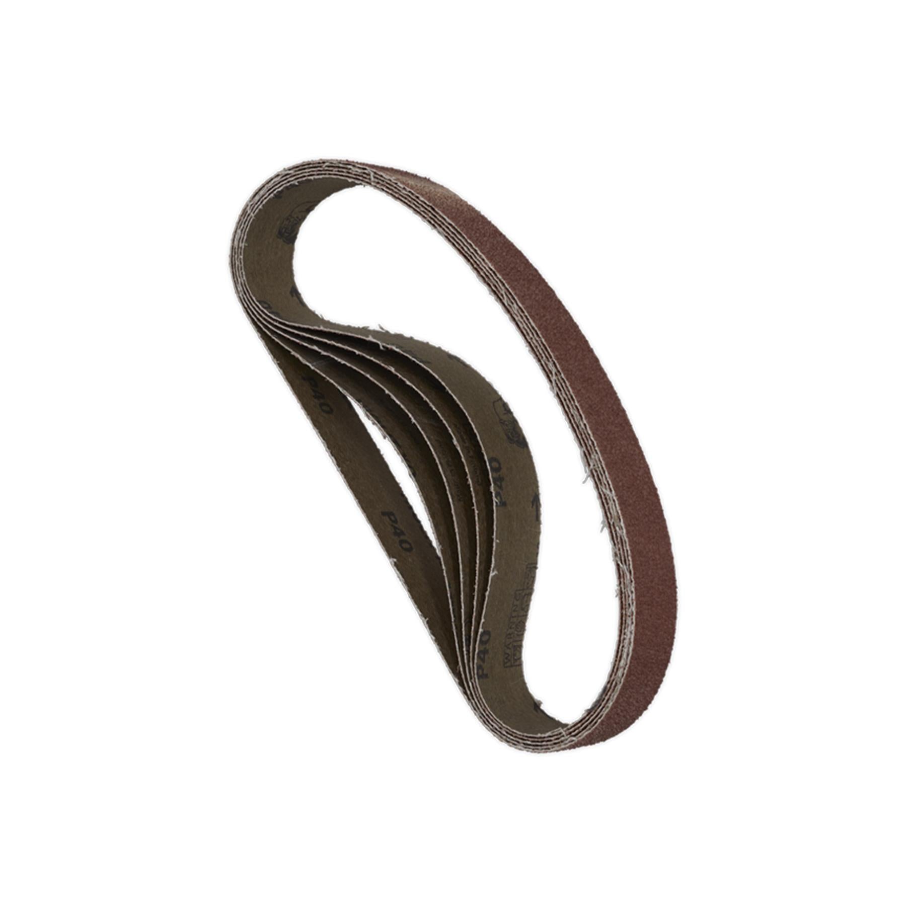 Sealey Sanding Belt 30 x 540mm 40Grit Pack of 5