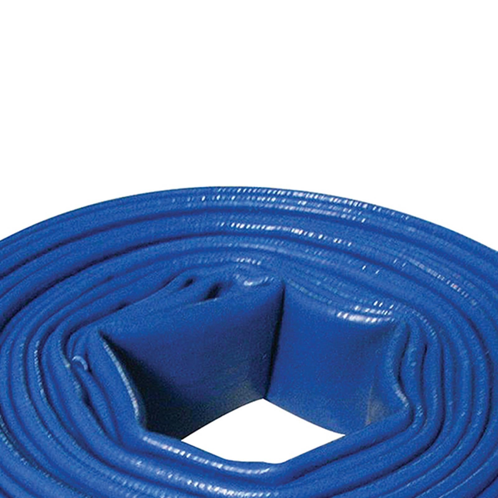 Lay Flat Hose 10M X 25mm Pvc Water Delivery Hose Discharge Pump Irrigation