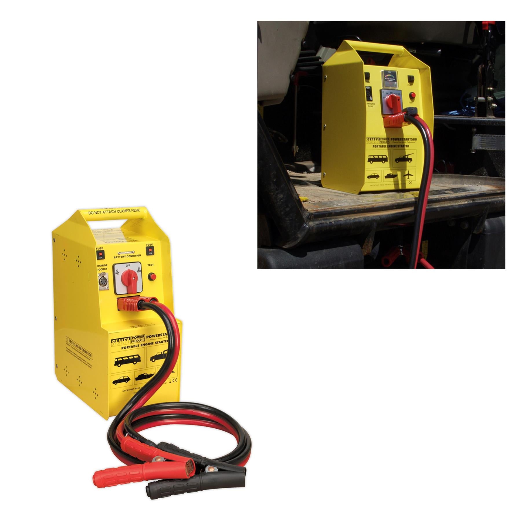 Sealey PowerStart Emergency Jump Starter 900hp Start 12/24V