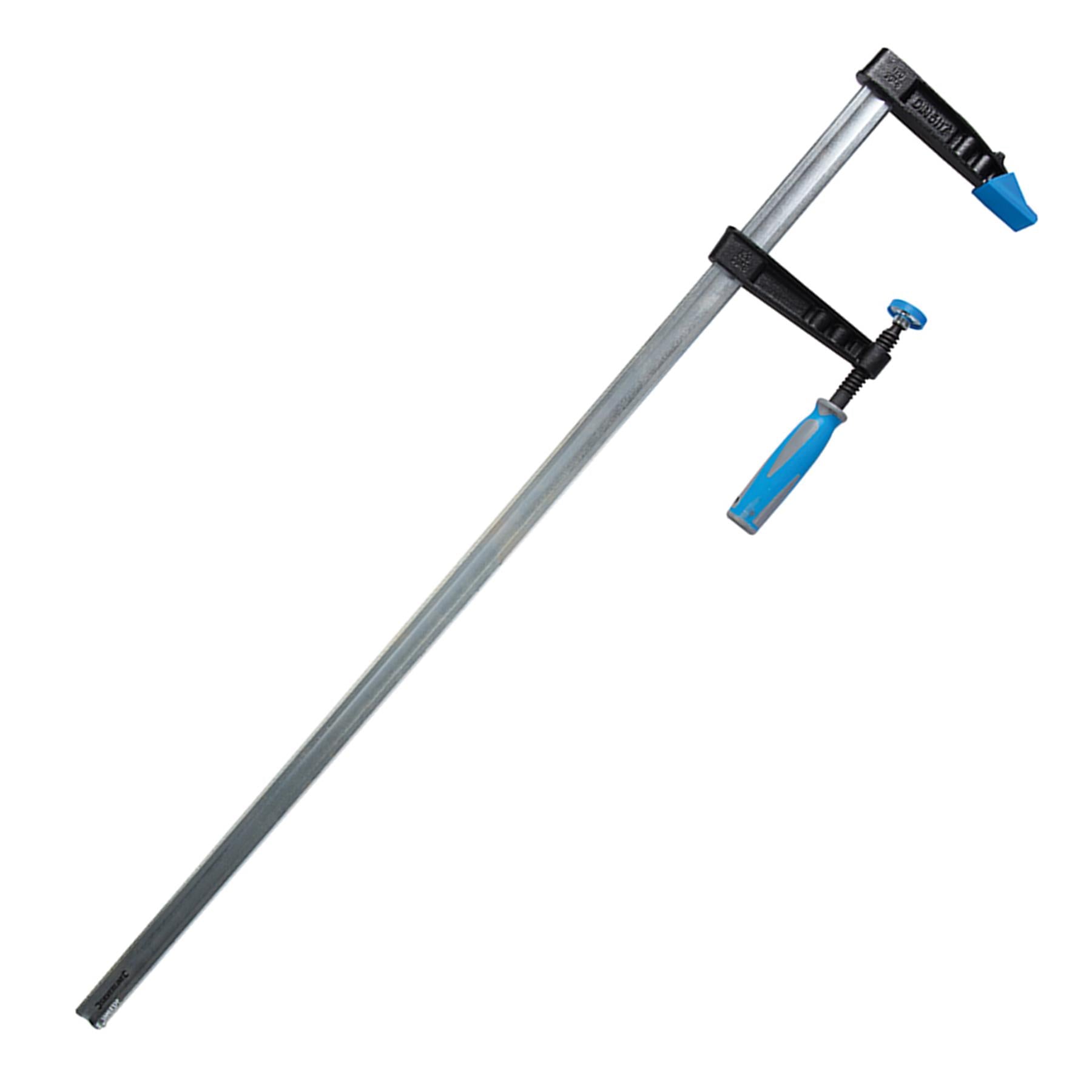 F-Clamp Heavy Duty Deep Capacity 1000 X 120mm Cast Jaws & Soft-Grip Handles