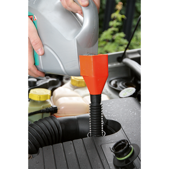 Sealey Clip-On Funnel with Spout