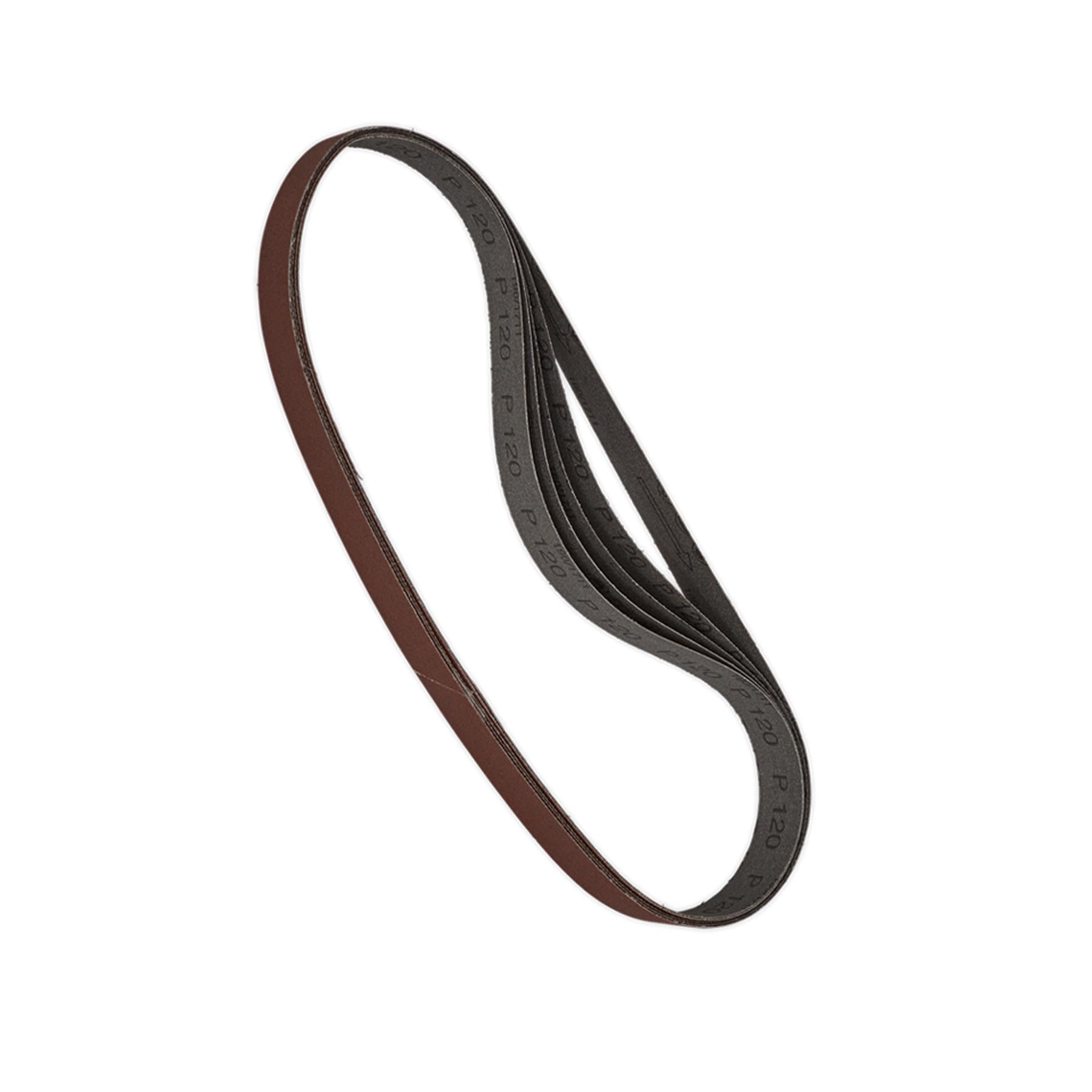 Sealey Sanding Belt 25 x 762mm 120Grit Pack of 5