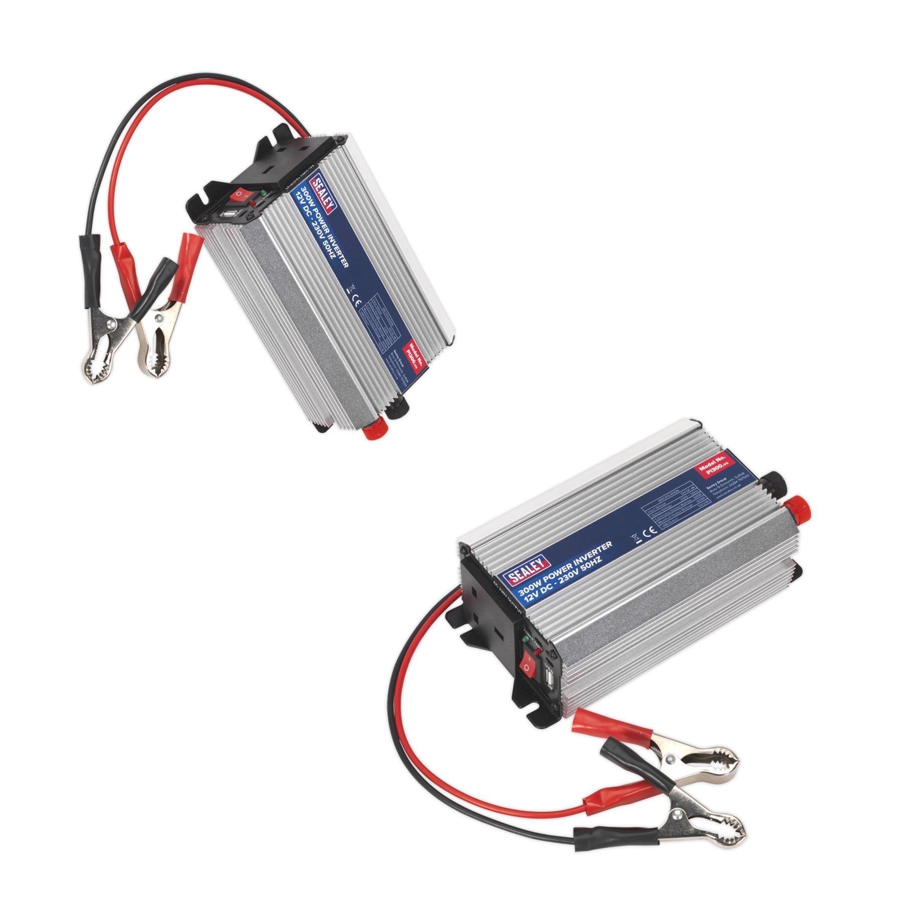Sealey Power Inverter 300W 12V DC - 230V~50Hz