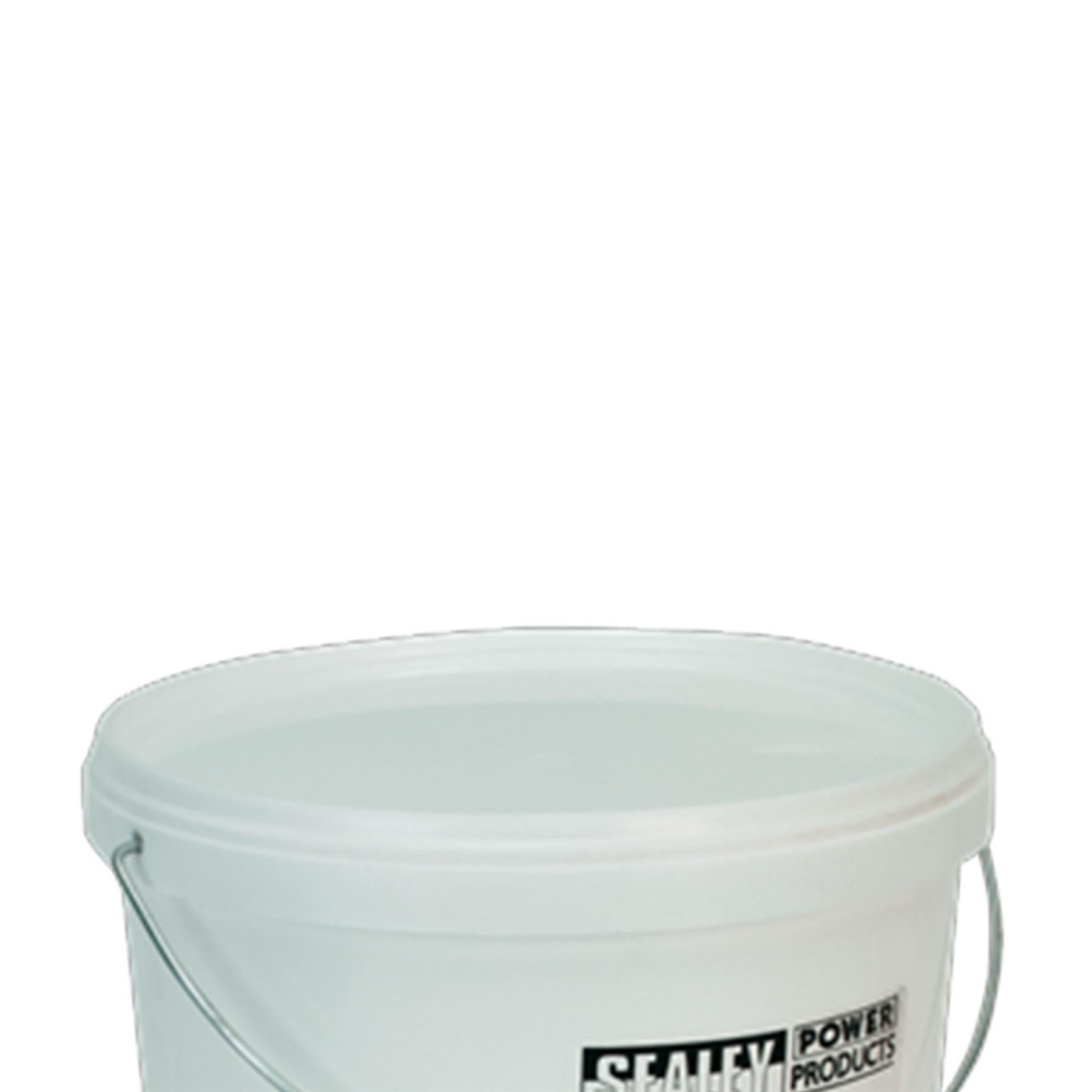 Sealey Shot Blasting Beads Glass 5kg Plastic Tub
