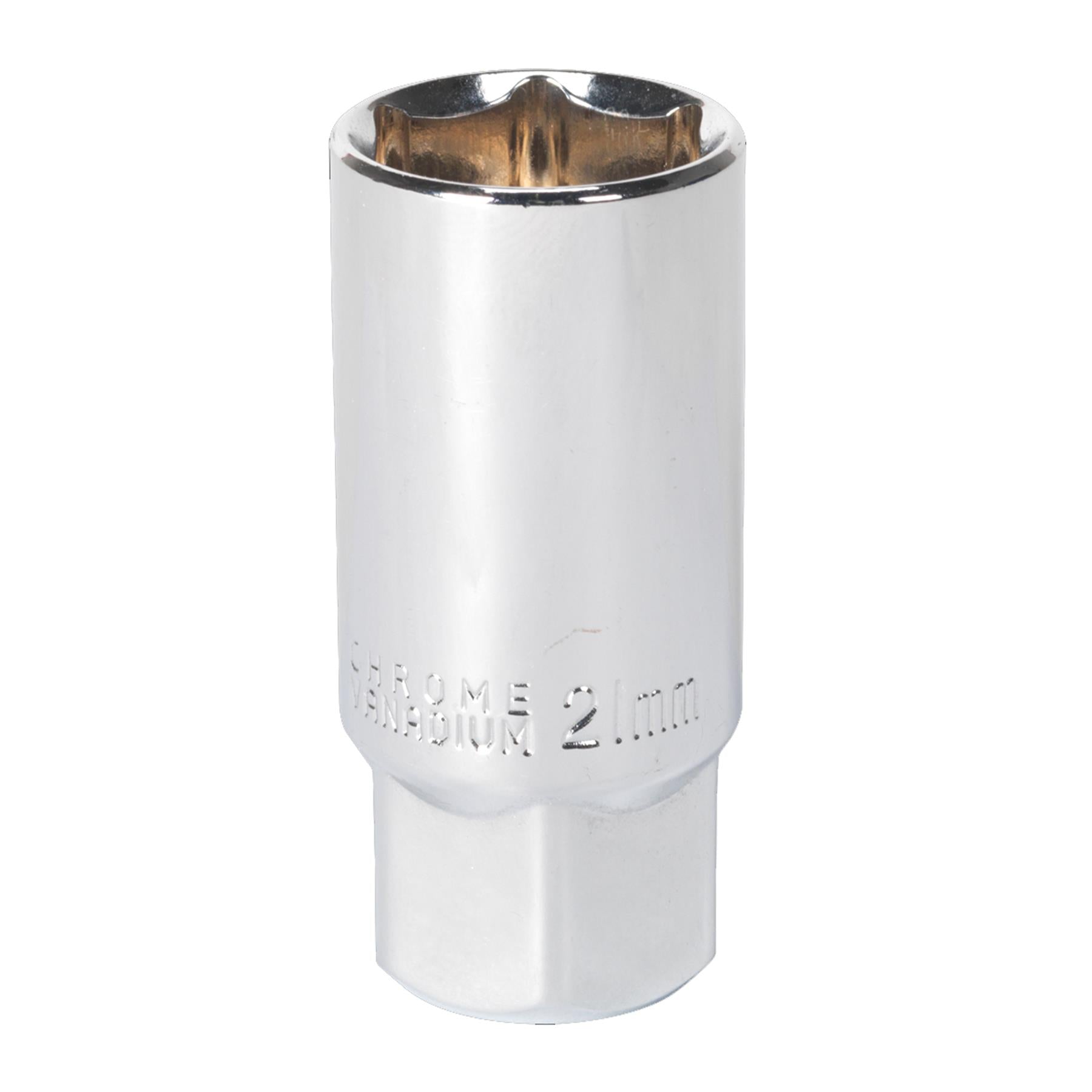 Sealey Spark Plug Socket 21mm 1/2"Sq Drive Magnetic