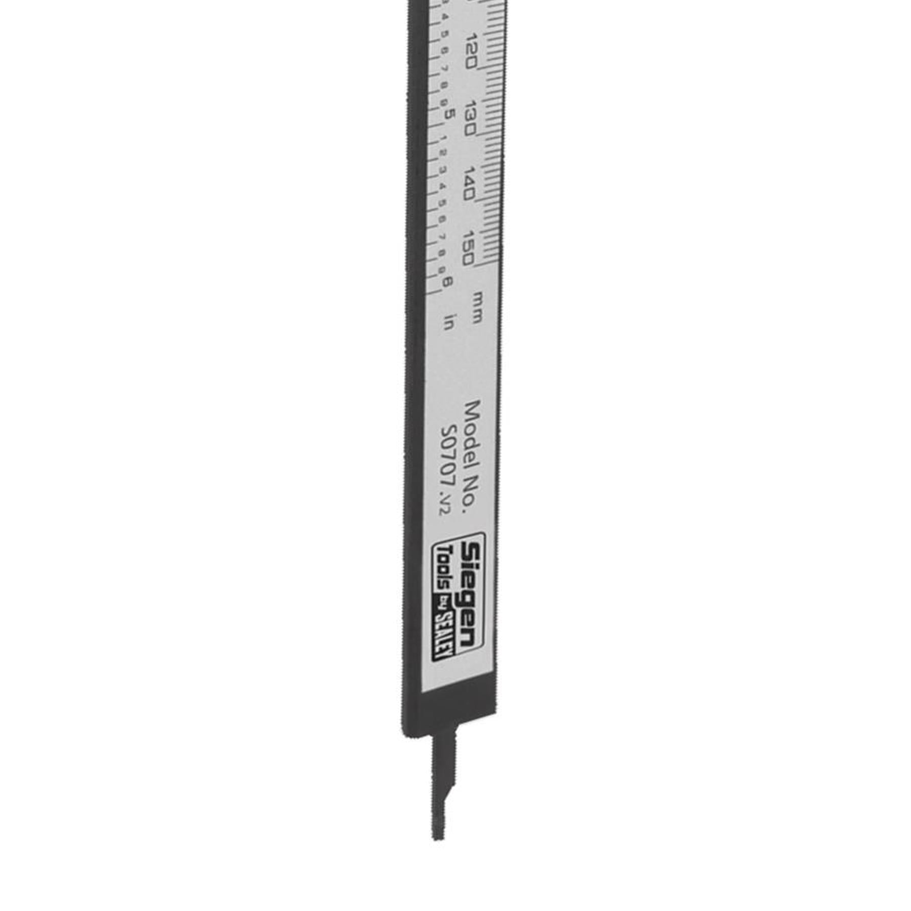 Sealey Digital Electronic Vernier Caliper 0-150mm(0-6")