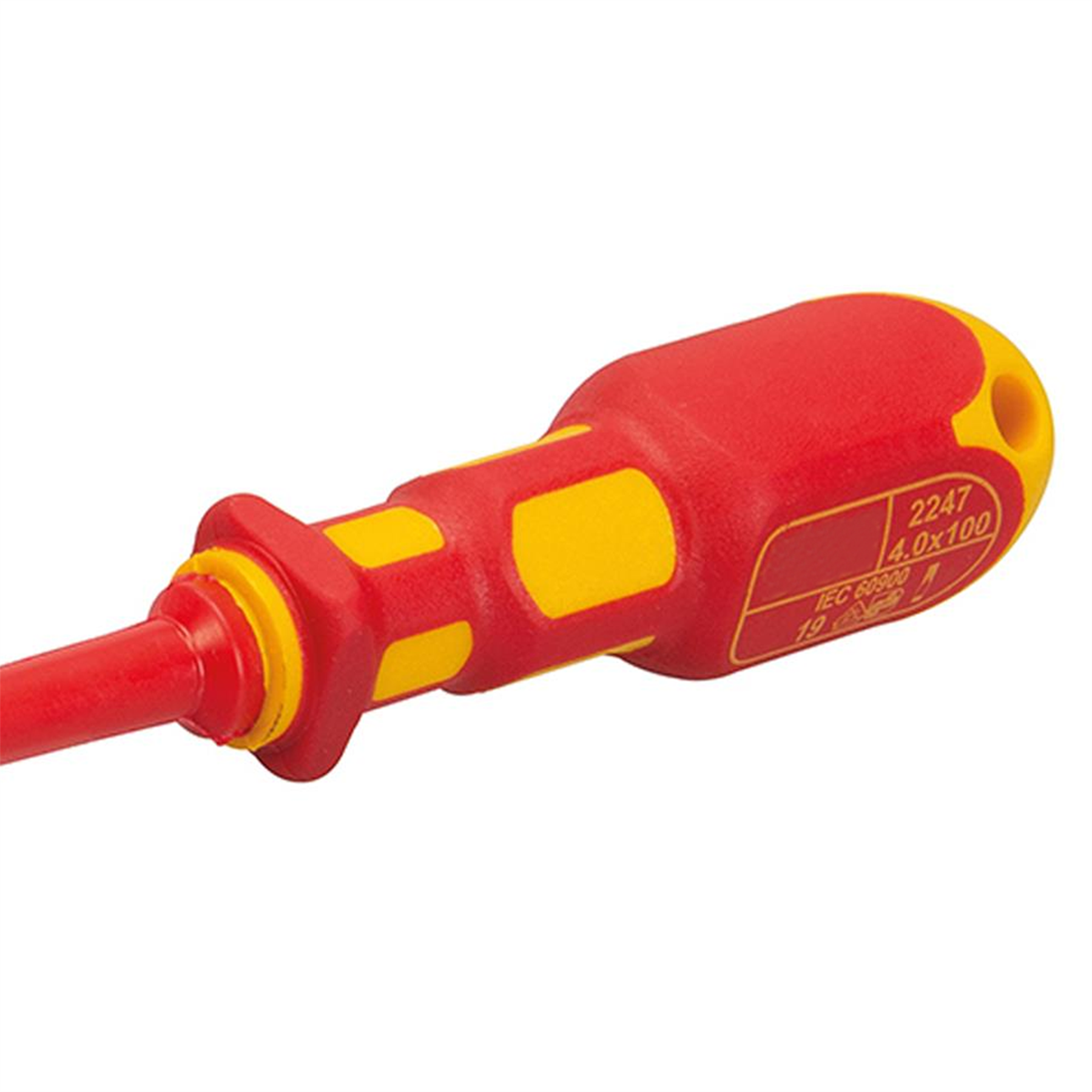 King Dick 4 X 100mm Vde Screwdriver Slotted British Made Comfort Grip