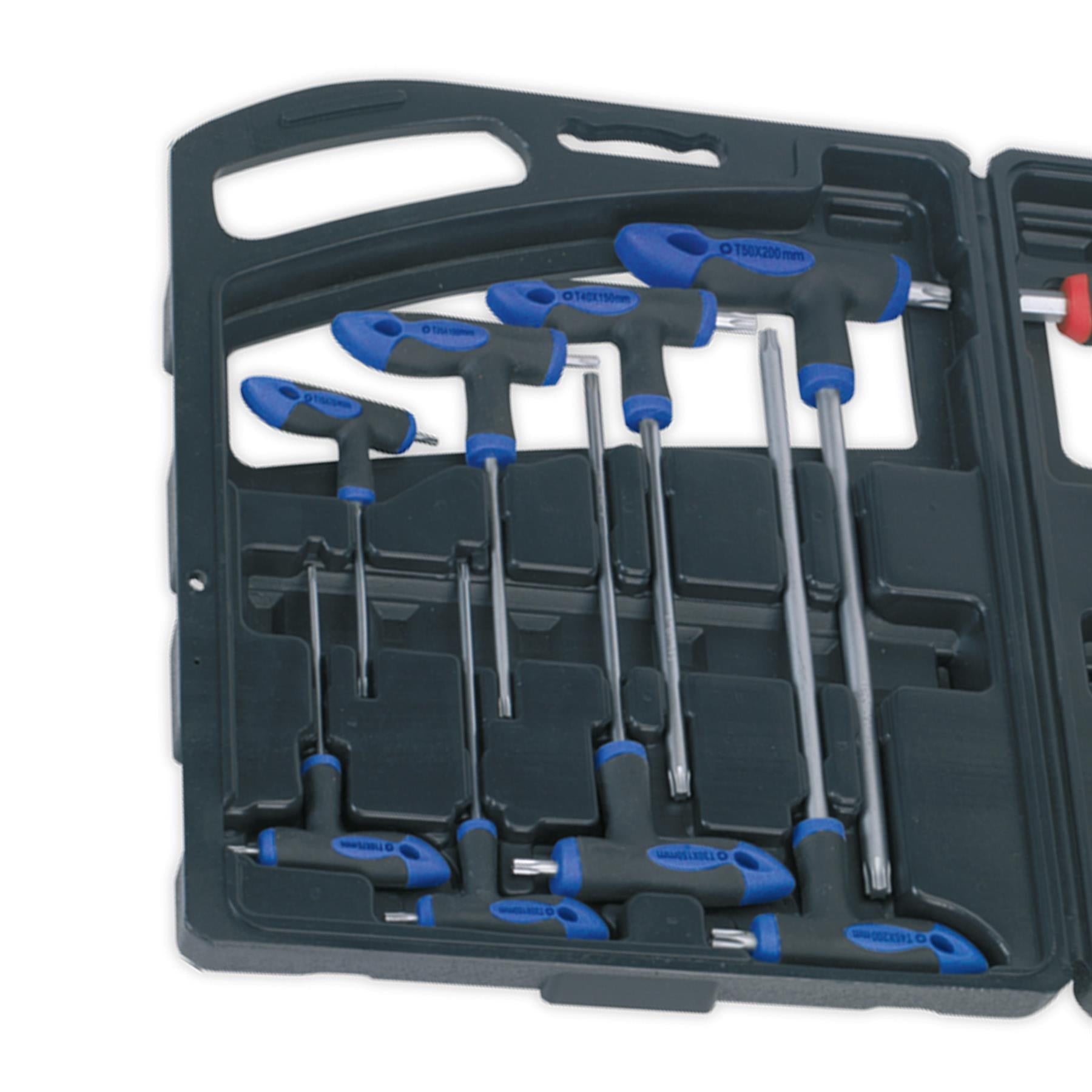 Sealey T-Handle TRX-Star* & Hex Key Set 16pc