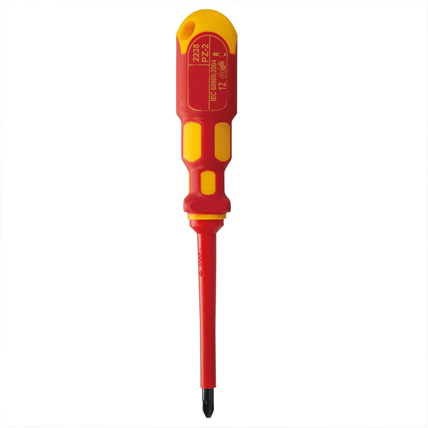 King Dick Vde Screwdriver Pozidriv 6 X 100mm British Made Insulated
