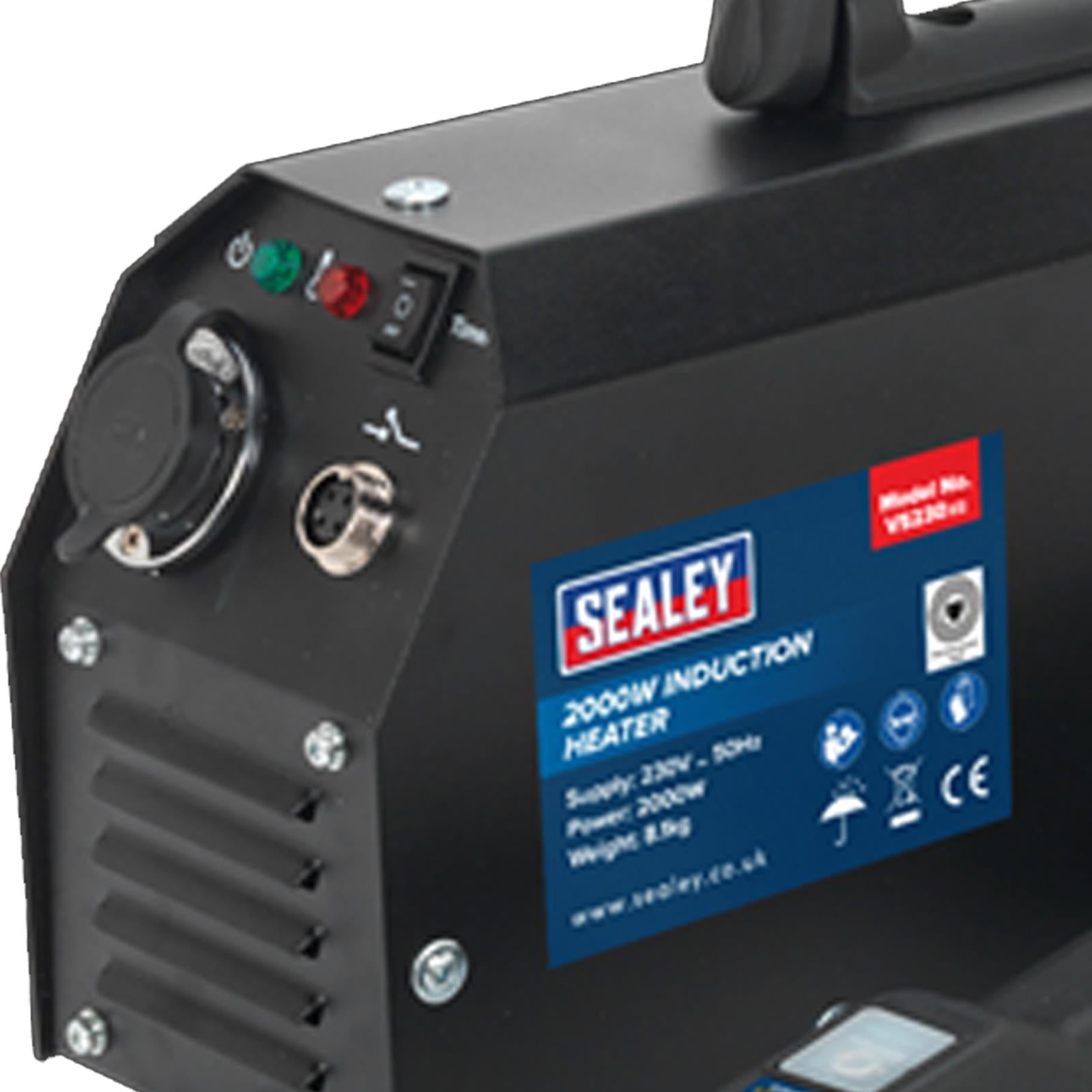 Sealey VS230 Induction Heater 2000W Coil gun Tool Car Van Garage Workshop