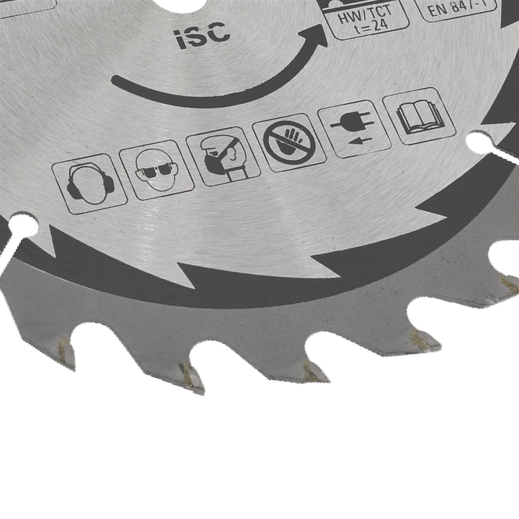 Sealey Cut-Off Saw Blade 150 x 1.6mm/10mm 24tpu