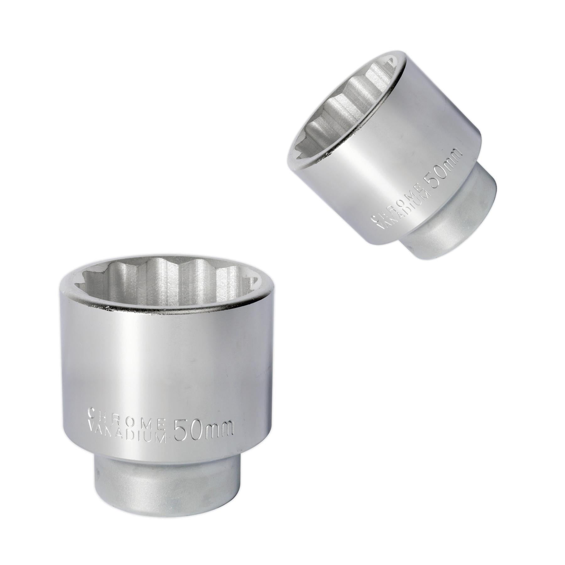 Sealey WallDrive Socket 50mm 3/4"Sq Drive