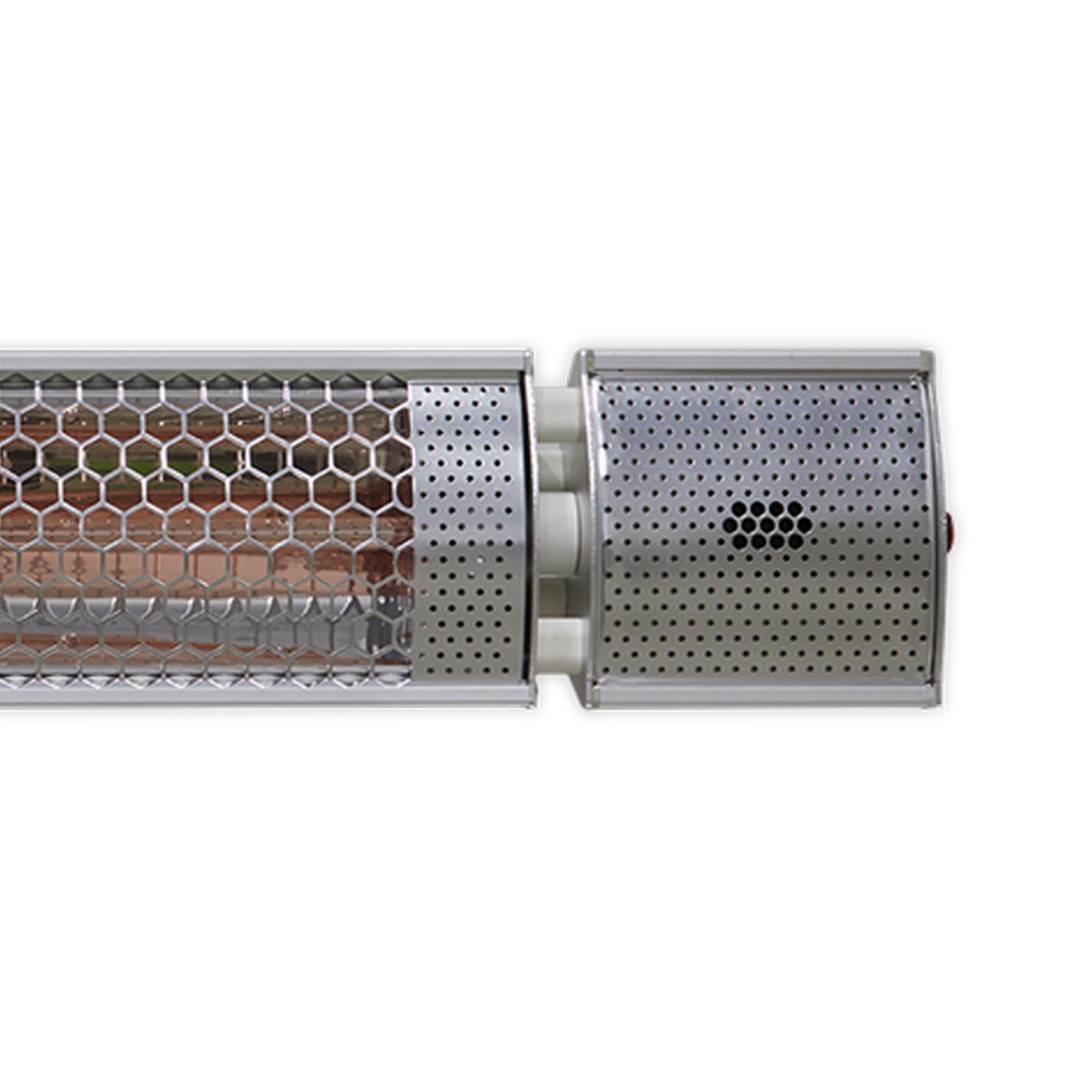 Sealey High Efficiency Infrared Short Wave Wall Mounting Heater 2000W