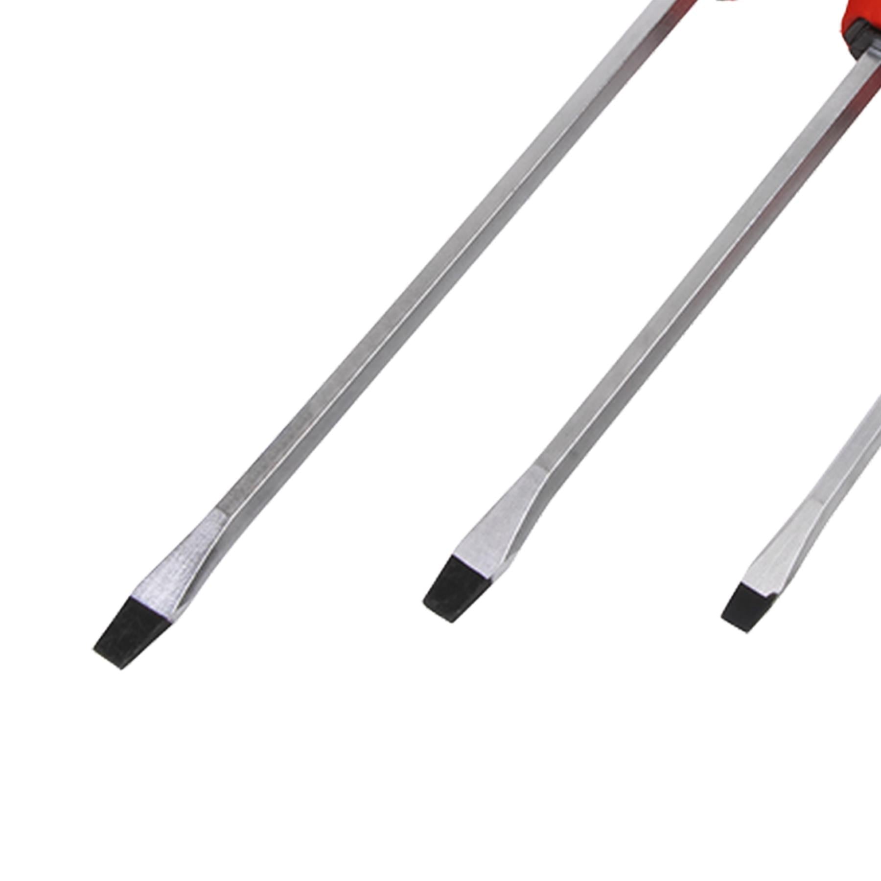 Sealey Screwdriver Set 13pc Hammer-Thru