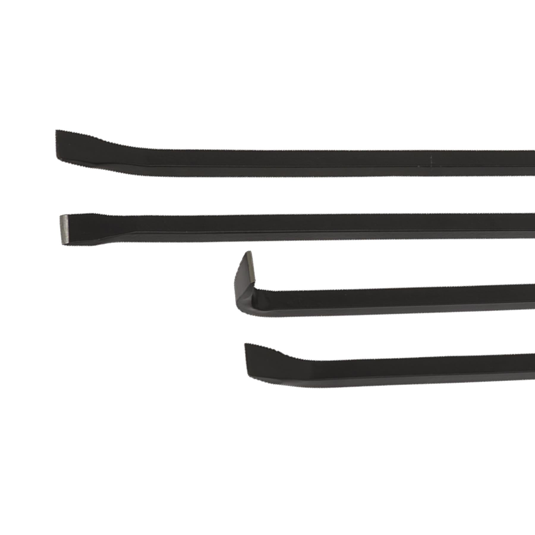 Sealey Pry Bar Set 4pc Heavy Duty with Hammer Cap
