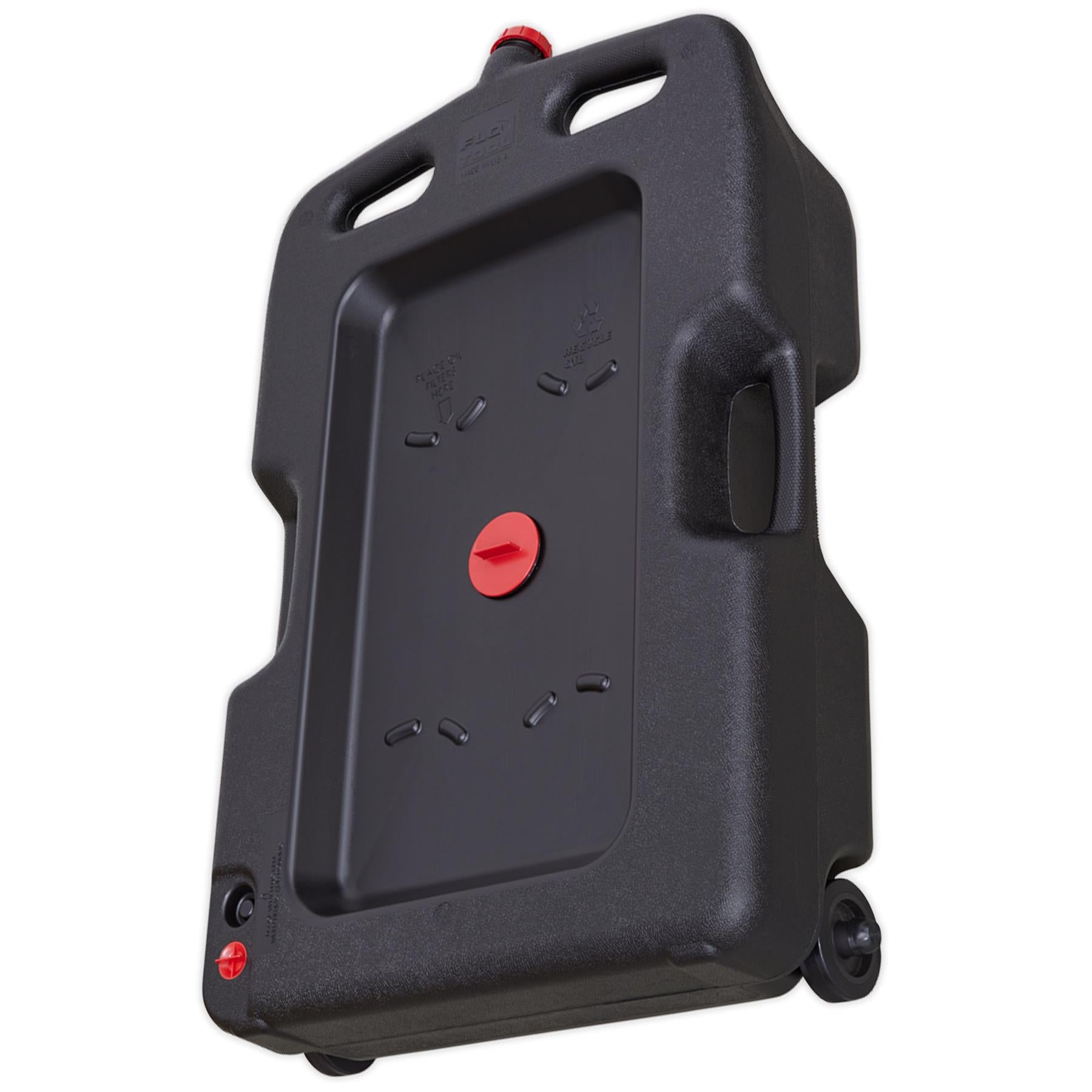 Sealey Oil/Fluid Drain & Recycling Container 54L - Wheeled