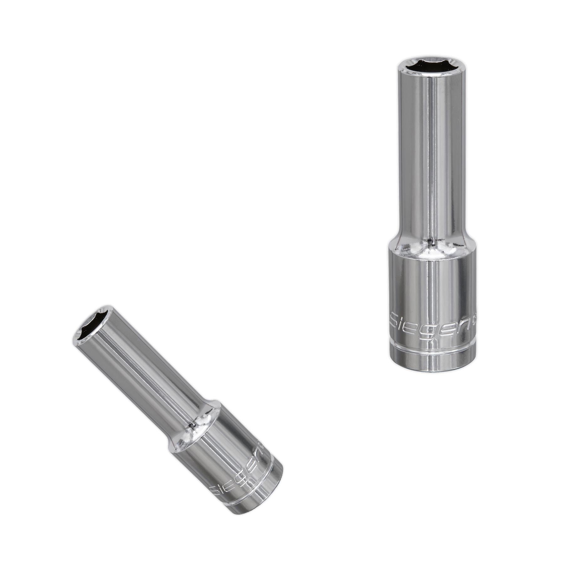Sealey WallDrive Socket 11mm Deep 1/2"Sq Drive Carbon Steel