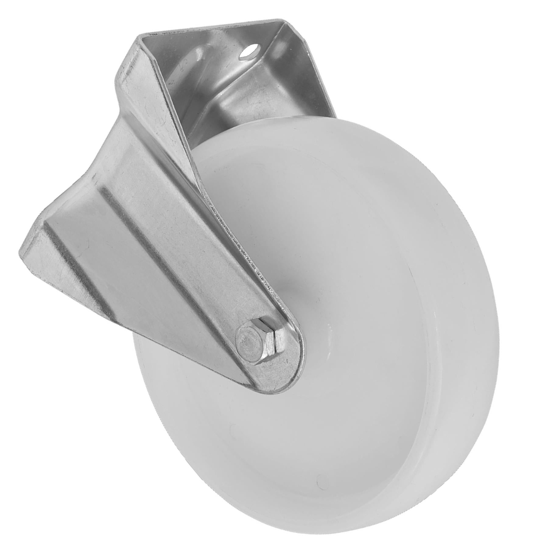 Sealey Heavy-Duty Nylon Castor Wheel Fixed Plate 80mm