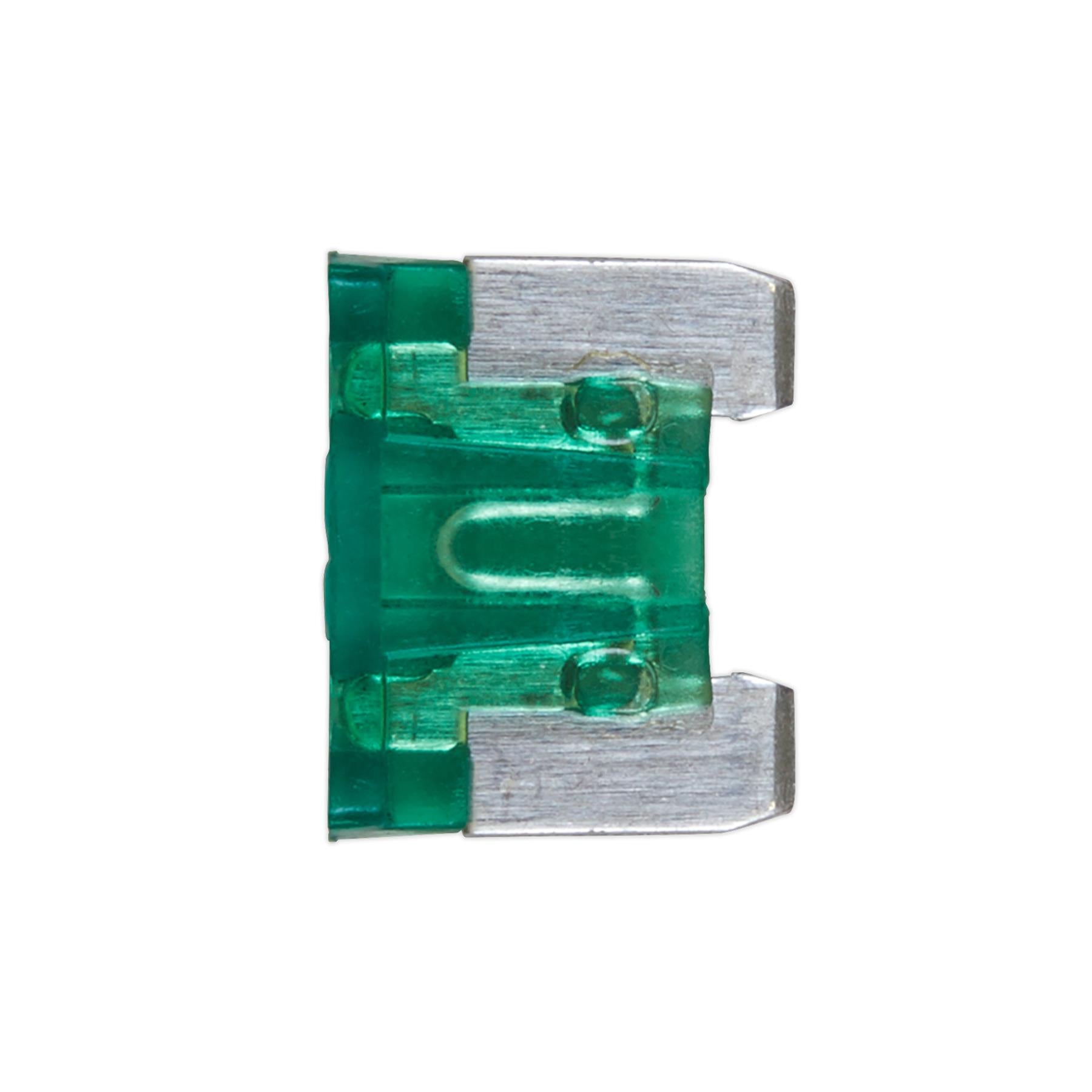 Sealey Automotive Micro Blade Fuse 30A - Pack of 50