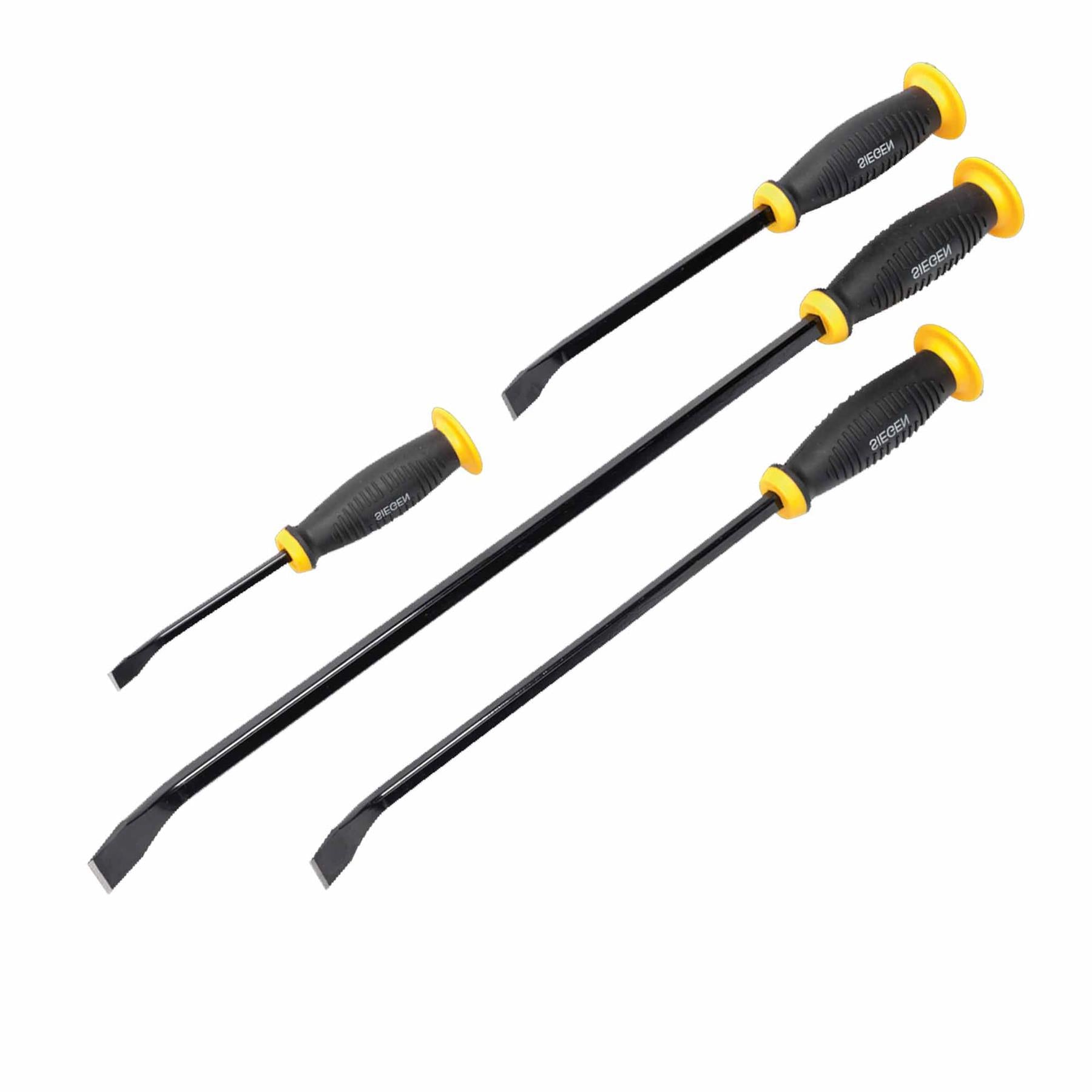 Sealey Pry Bar Set with Hammer Cap 4pc