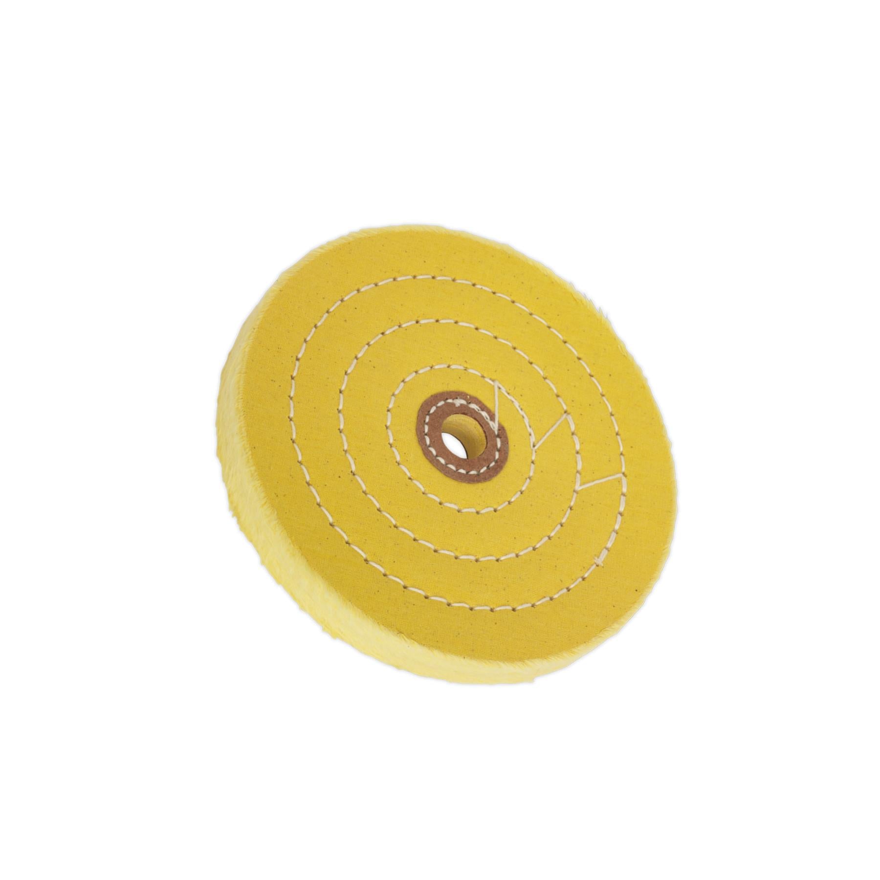 Sealey Buffing Wheel Ø150 x 13mm Ø13mm Bore Coarse