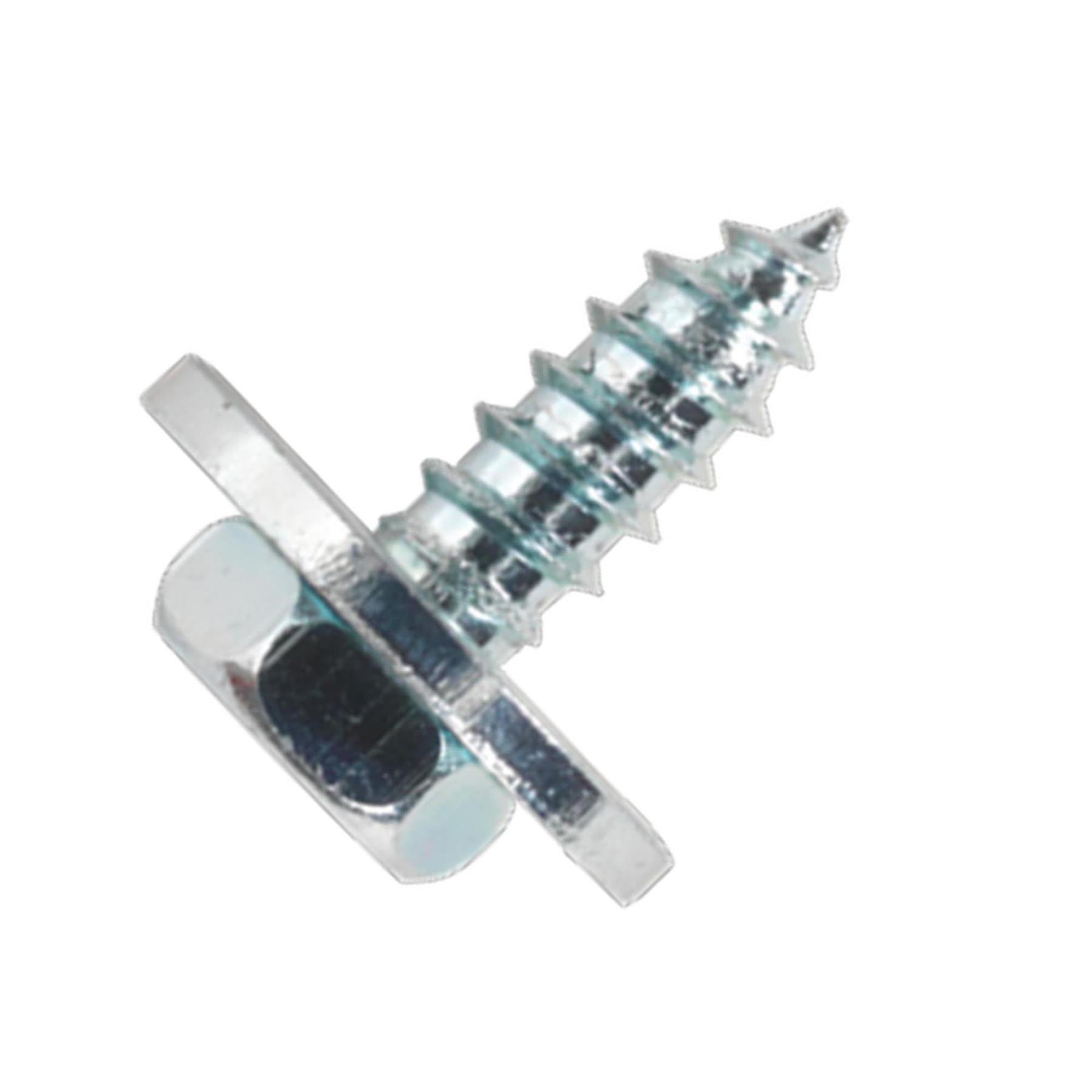 Sealey Acme Screw with Captive Washer M10 x 1/2" Zinc Pack of 100